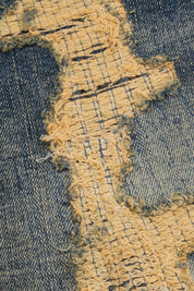 Tearaway Stacked Flare Jean Dark Vintage Washed