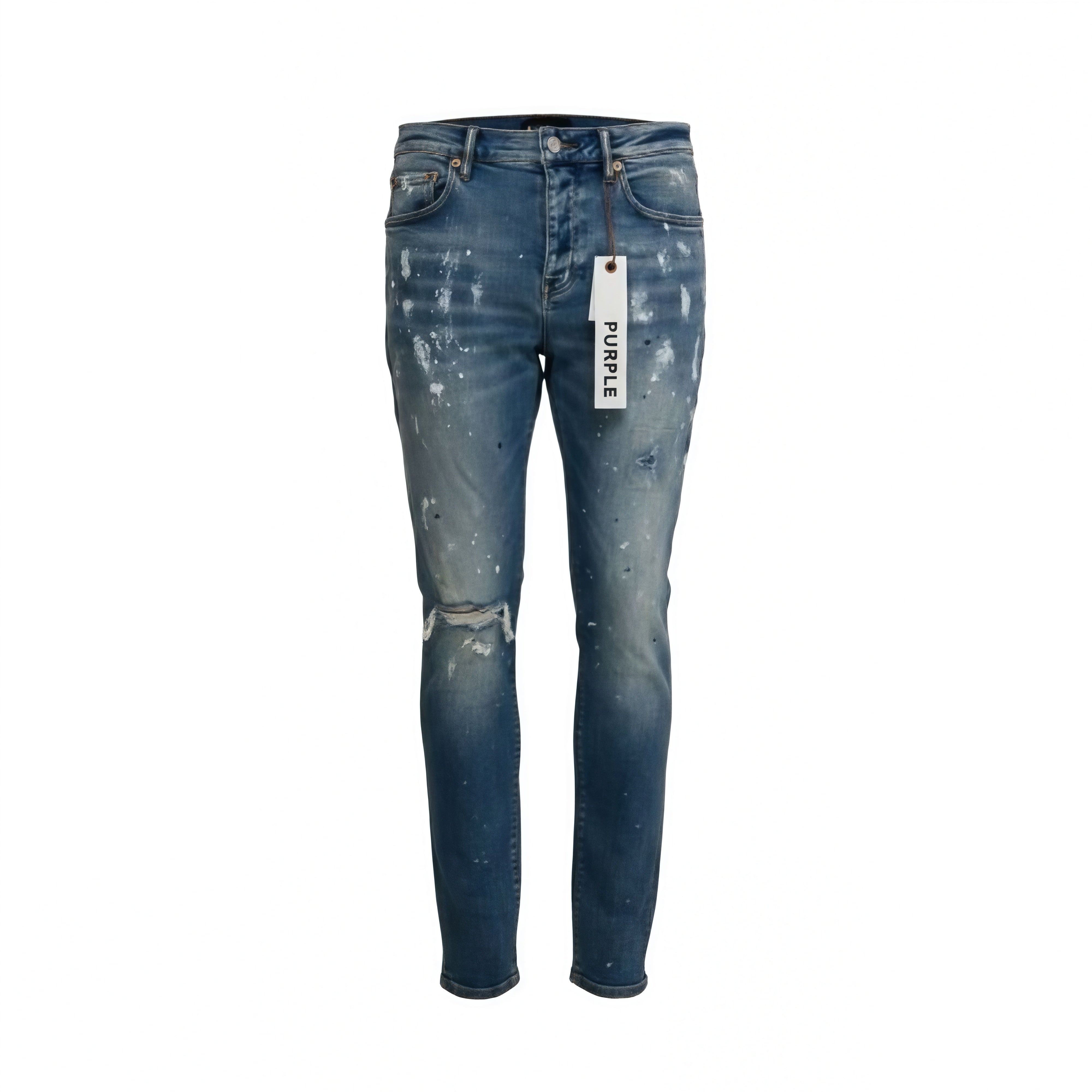 PURPLE BRAND P001 Light Blue Vintage Purple Brand Mens Skinny Fit