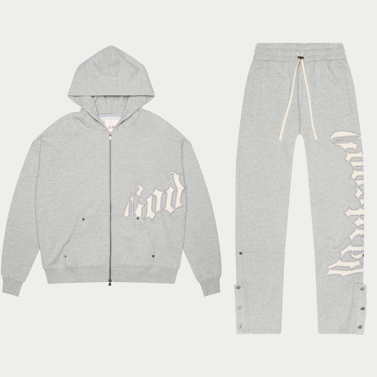 SEE SEE×eye_C HOODY SWEATPANTS eye_C x SEE SEE (see_C) Wide Sweatpants — eye_C