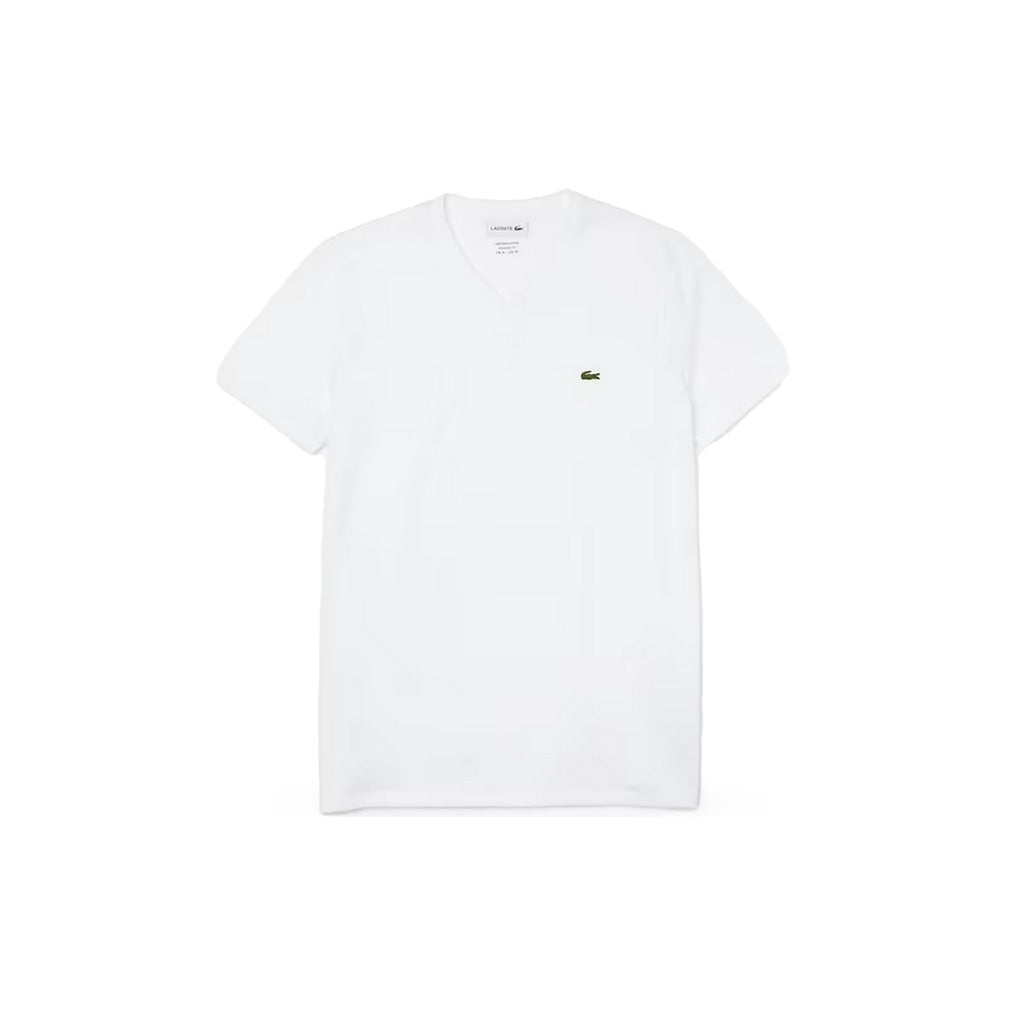 Tシャツ・カットソー LACOSTE Men T-shirt White TH7318 001 Men's Lacoste Tennis Ball Print T-Shirt White | Chicago City