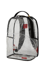 Sprayground Backpack - 100% CLEAR BACKPACK - SHARK CENTRAL
