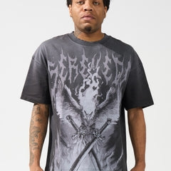 Wrathboy Phoenix T-Shirt Black