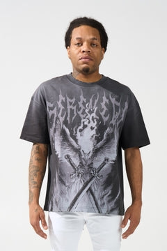 Wrathboy Phoenix T-Shirt Black