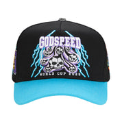 God Speed '26 GSWC Voltage Hat (Black/Aqua) BB'