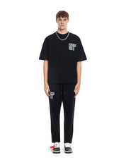 Off-White Motion Arrow Skate T-Shirt Black model front