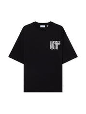 Off-White Motion Arrow Skate T-Shirt Black product front