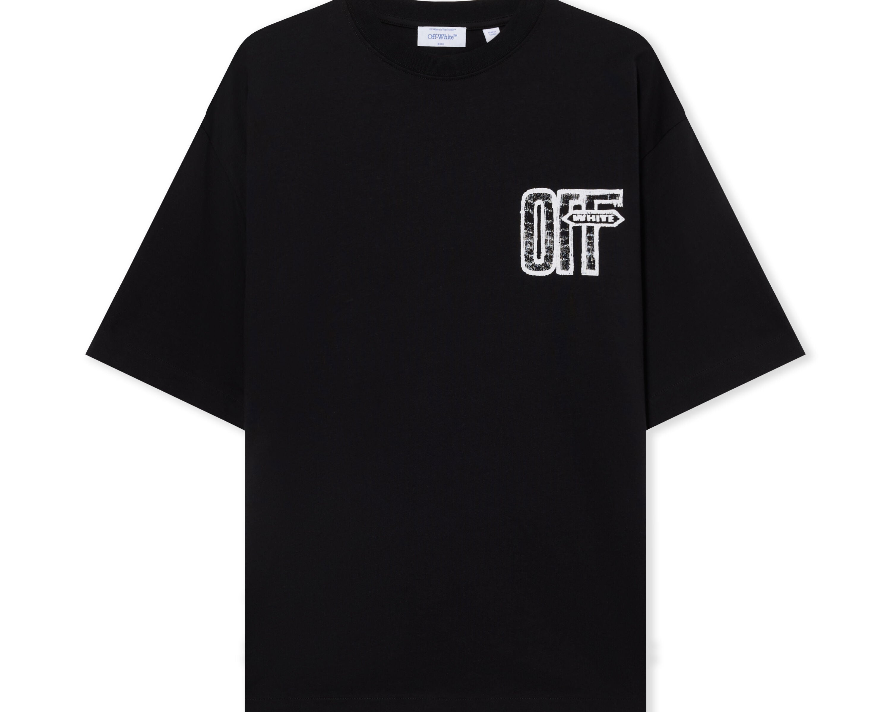 Off-White Motion Arrow Skate T-Shirt Black product front