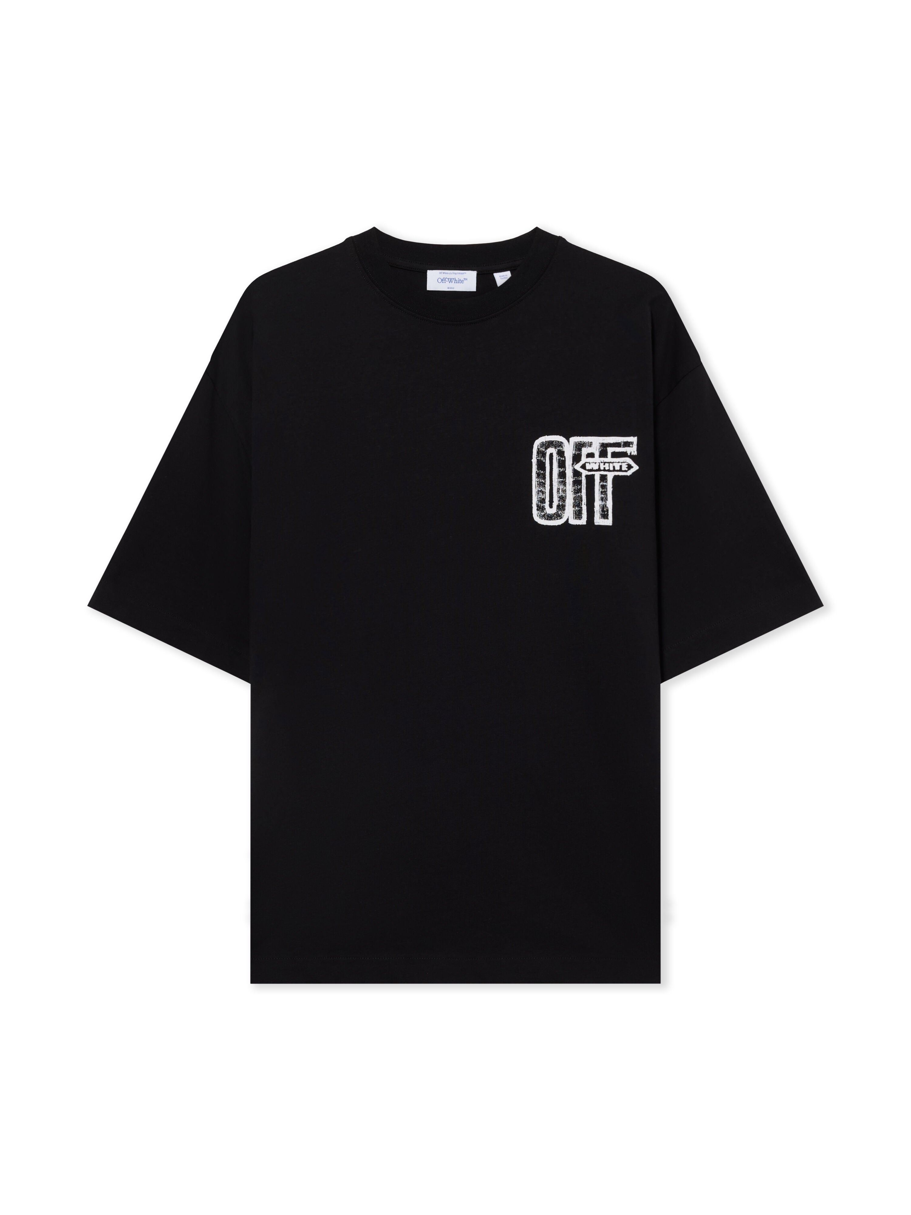 Off-White Motion Arrow Skate T-Shirt Black product front