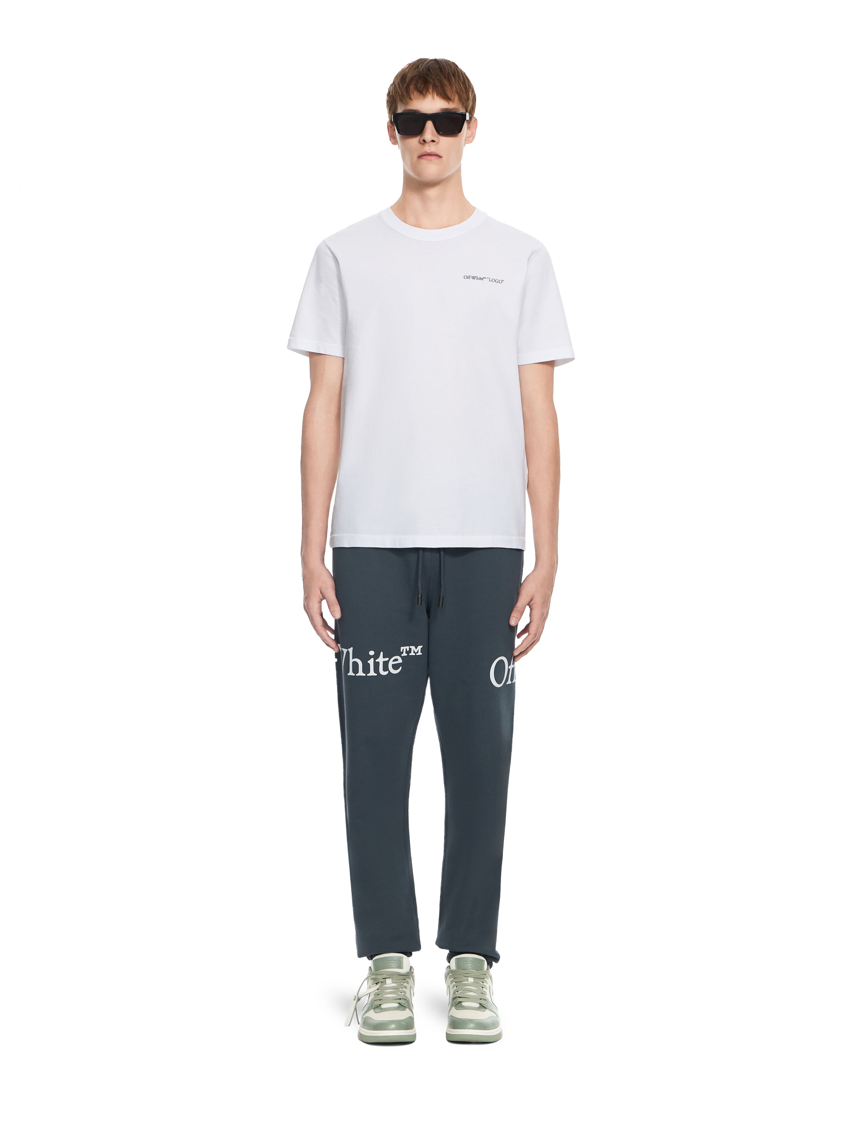 Off-White Logo Quote T-Shirt White front