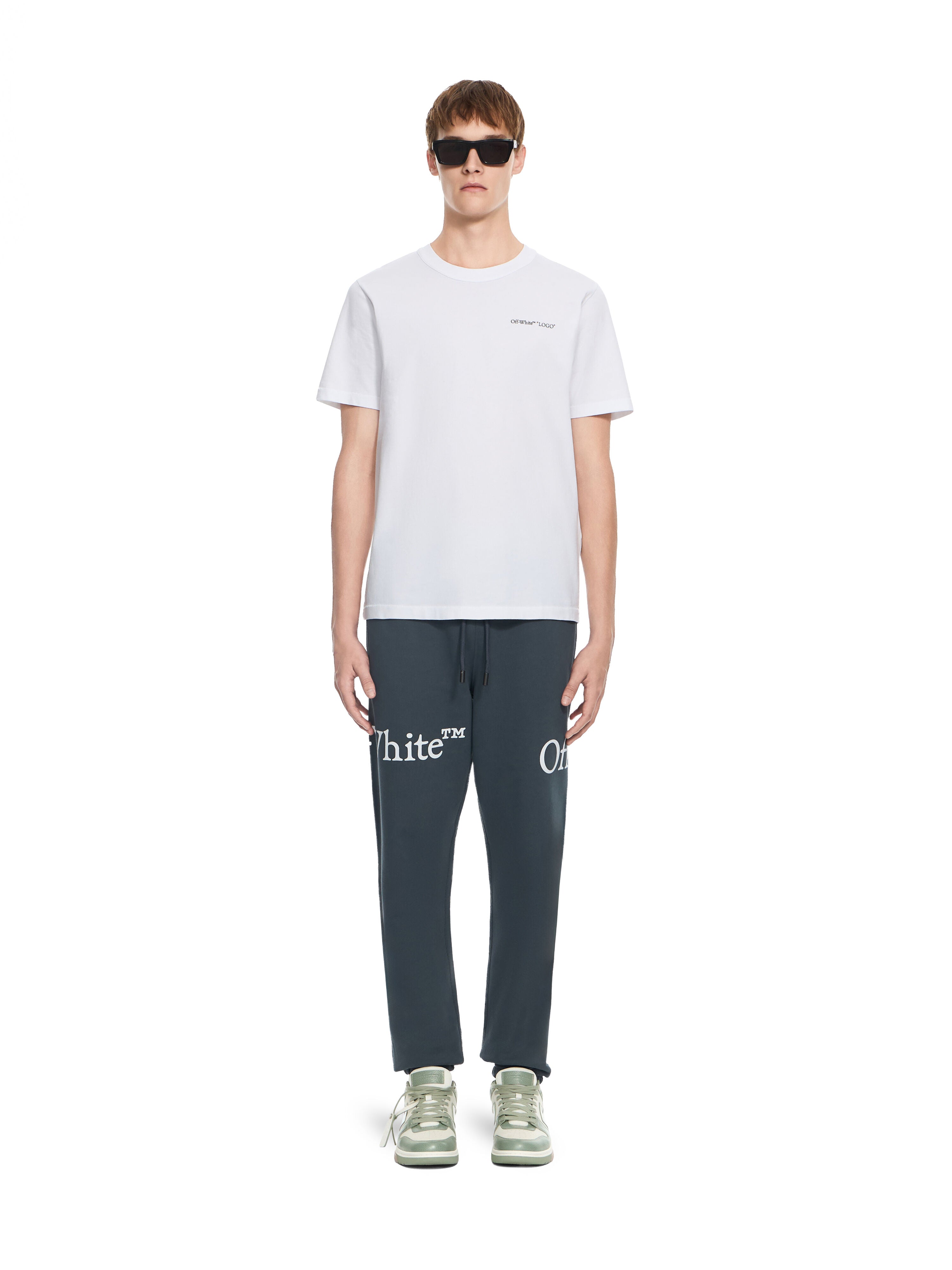 Off-White Logo Quote T-Shirt White front