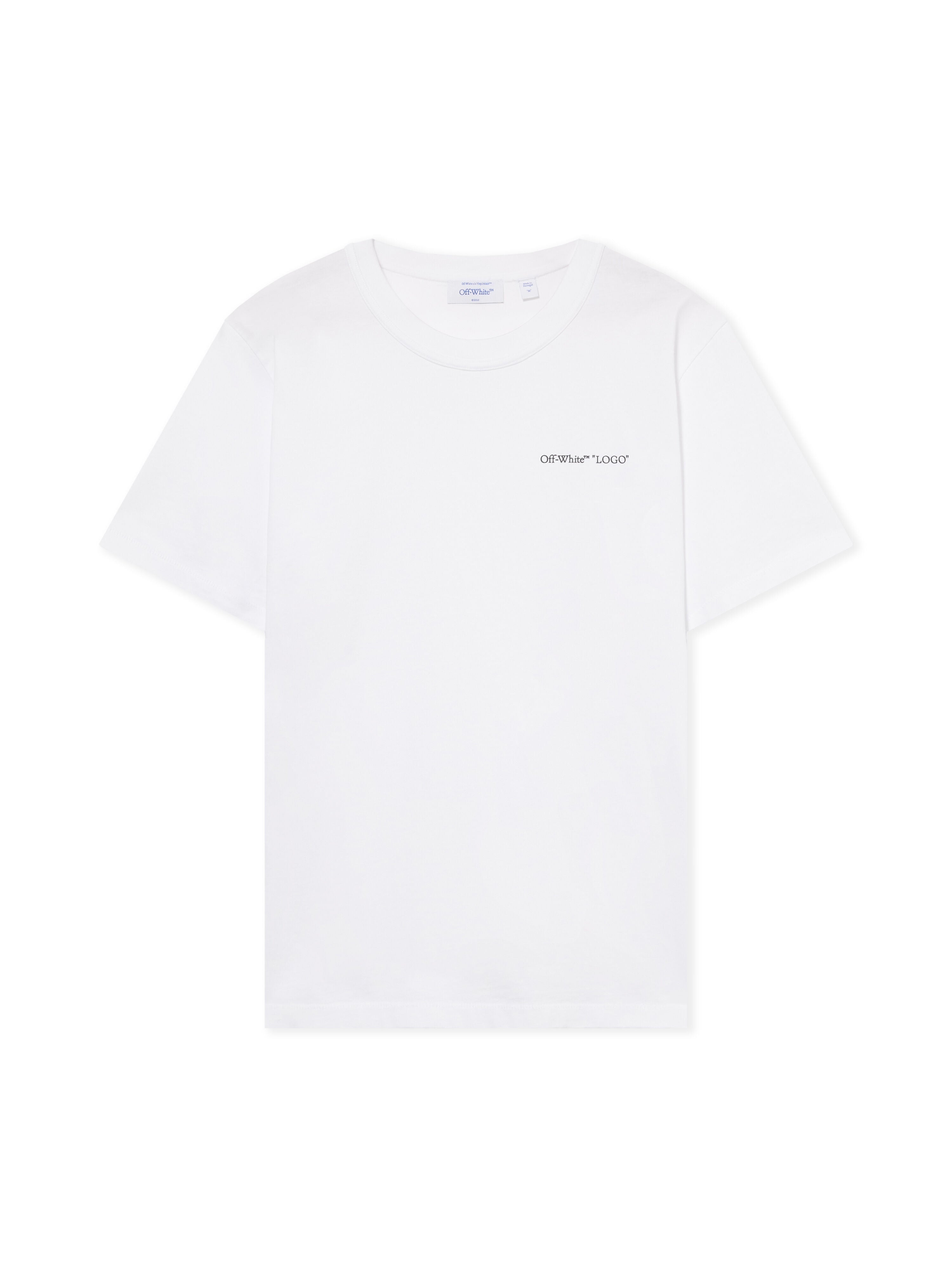 Off-White Logo Quote T-Shirt White back