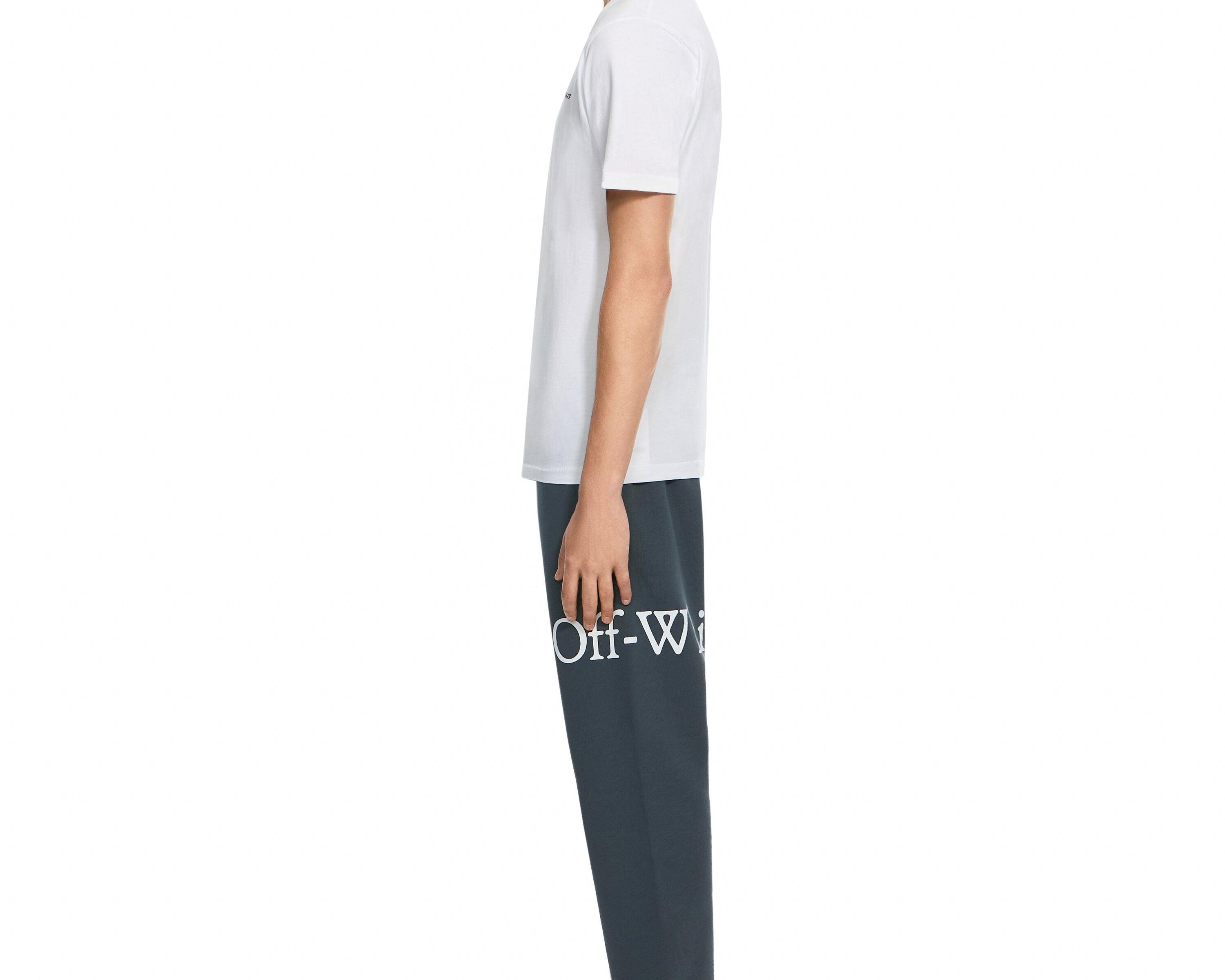 Off-White Logo Quote T-Shirt White detail
