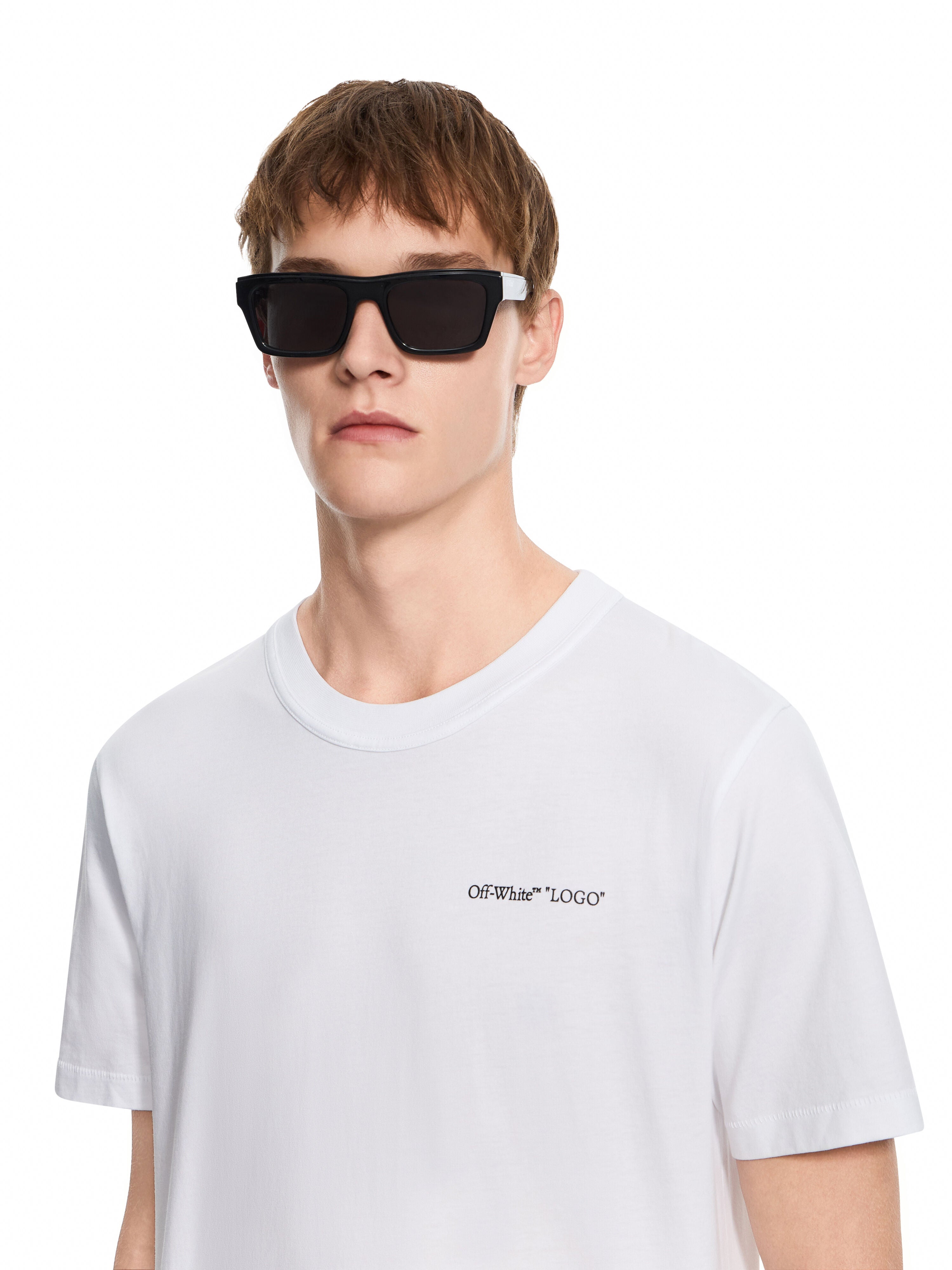 Off-White Logo Quote T-Shirt White detail