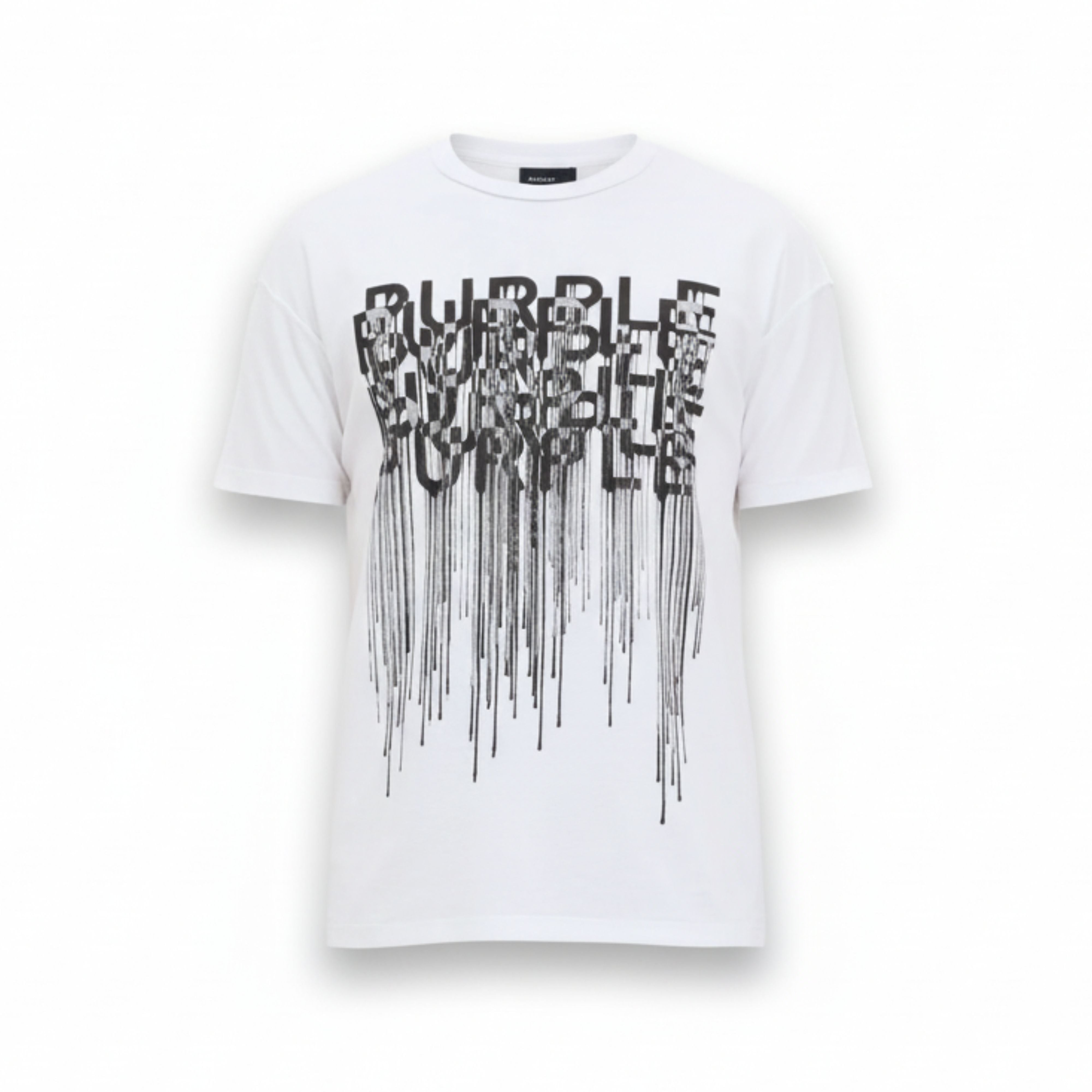 Purple Textured Inside Out Tee