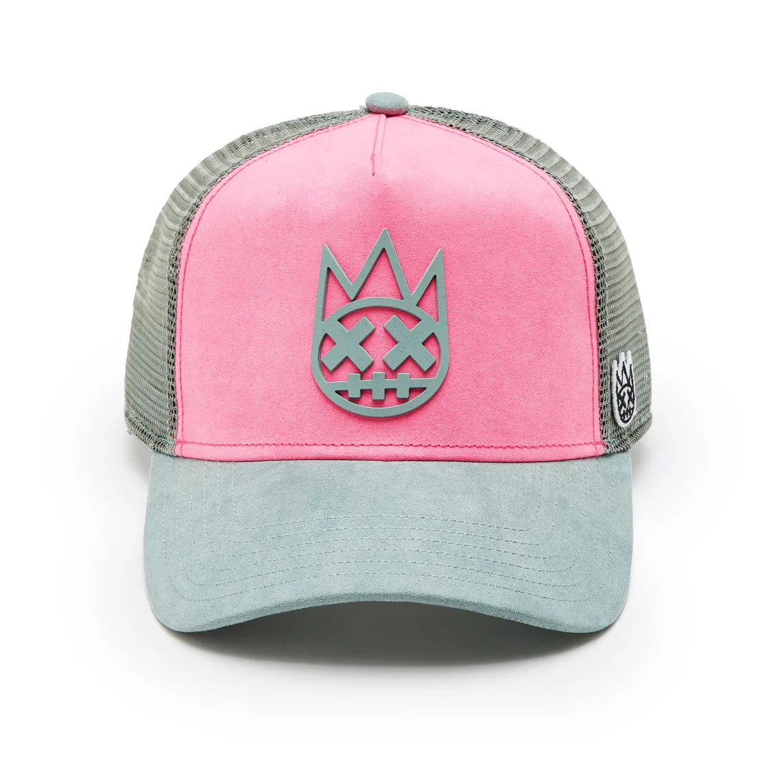 Cult's Logo Mesh Back Trucker Hat "Shimuchan" in Hot Pink