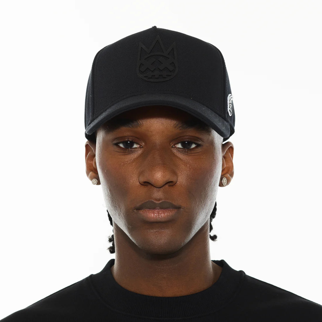 Cult's Logo Mesh Back Trucker Hat "Shimuchan" in Black