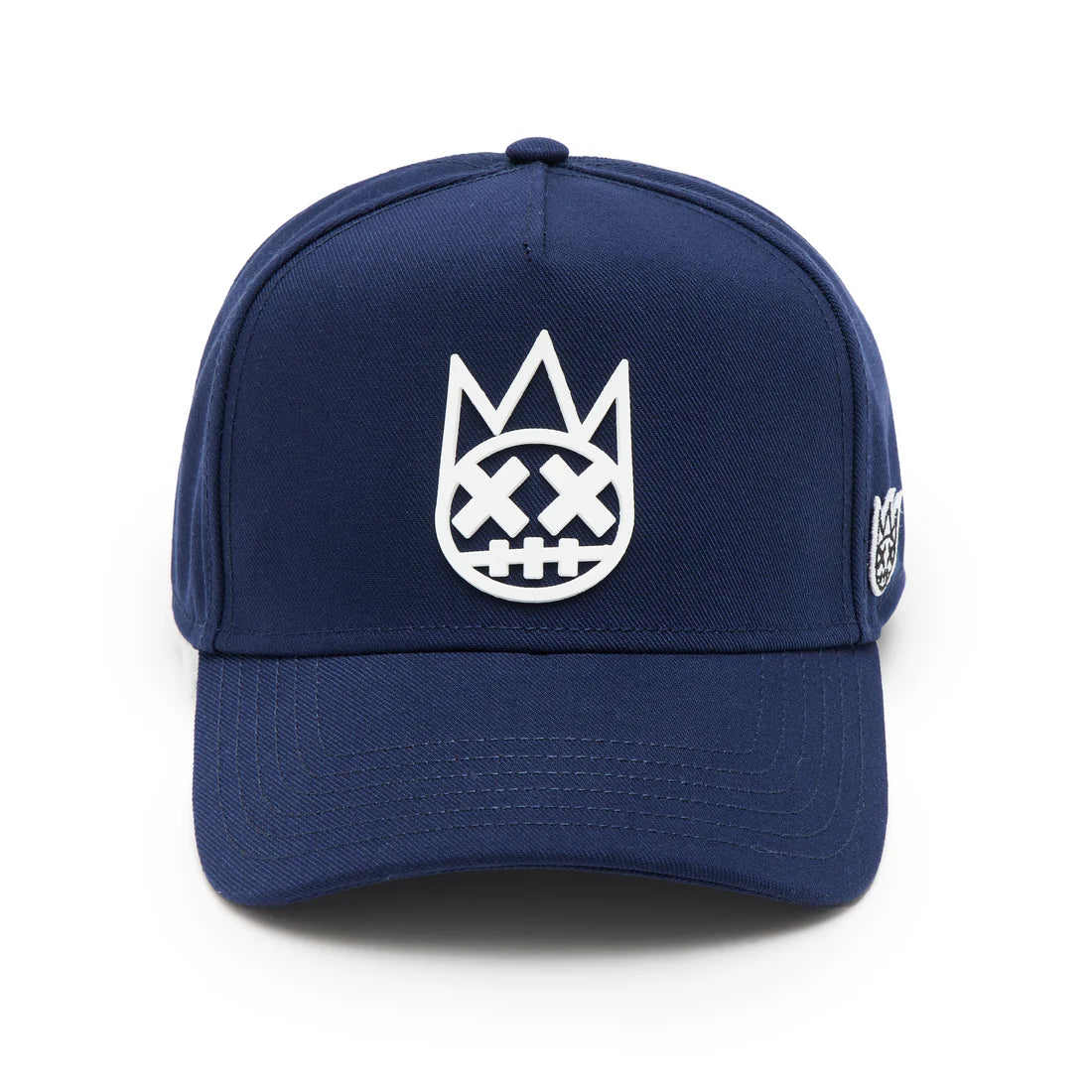 Cult's Logo Mesh Back Trucker Hat "Shimuchan" in Midnight Blue