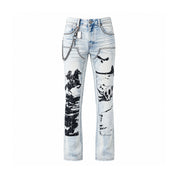 MAX KROME ARTWORK JEANS - TINT (KR-3047)