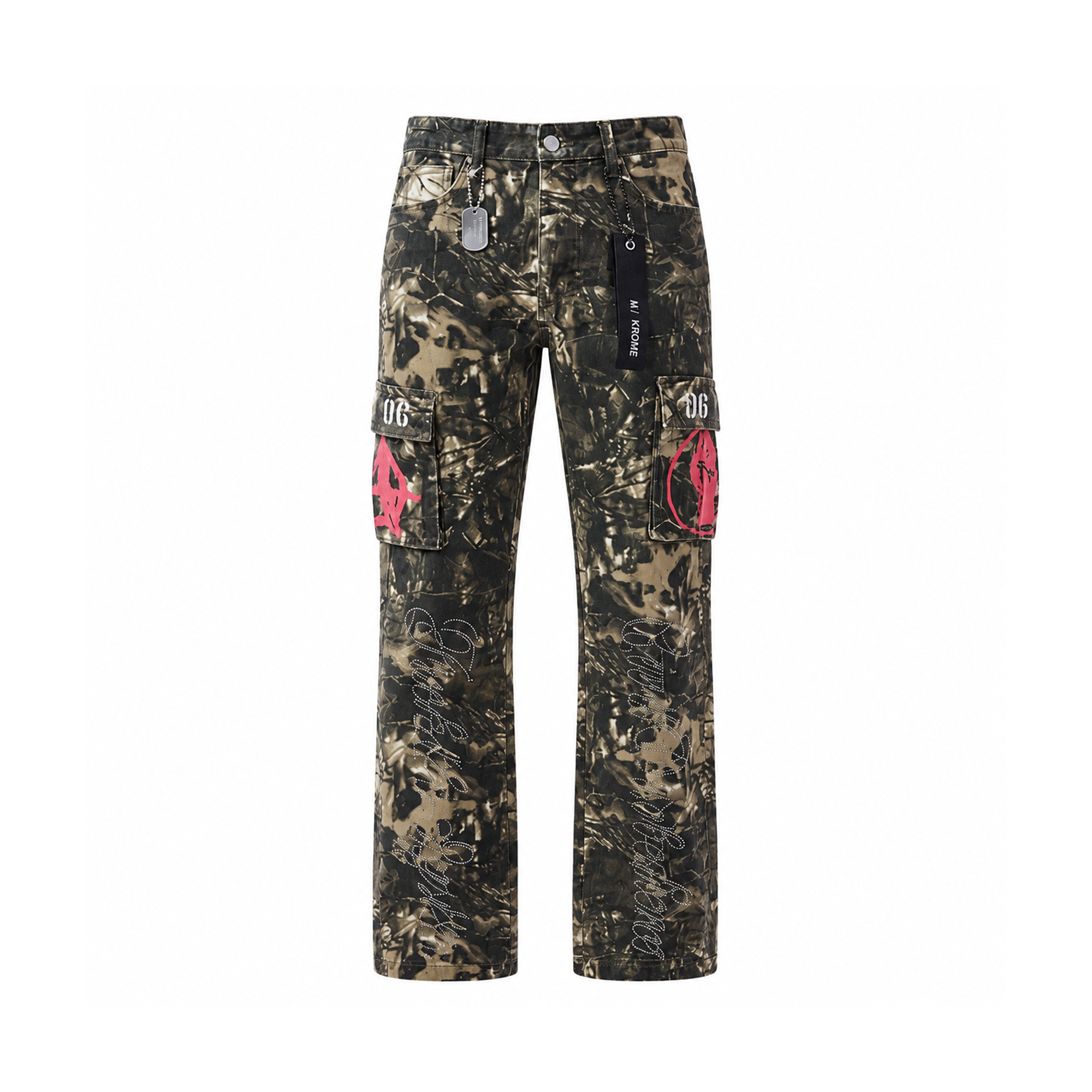 MAX KROME CAMO JEANS - REAL TREE (KR-3045)