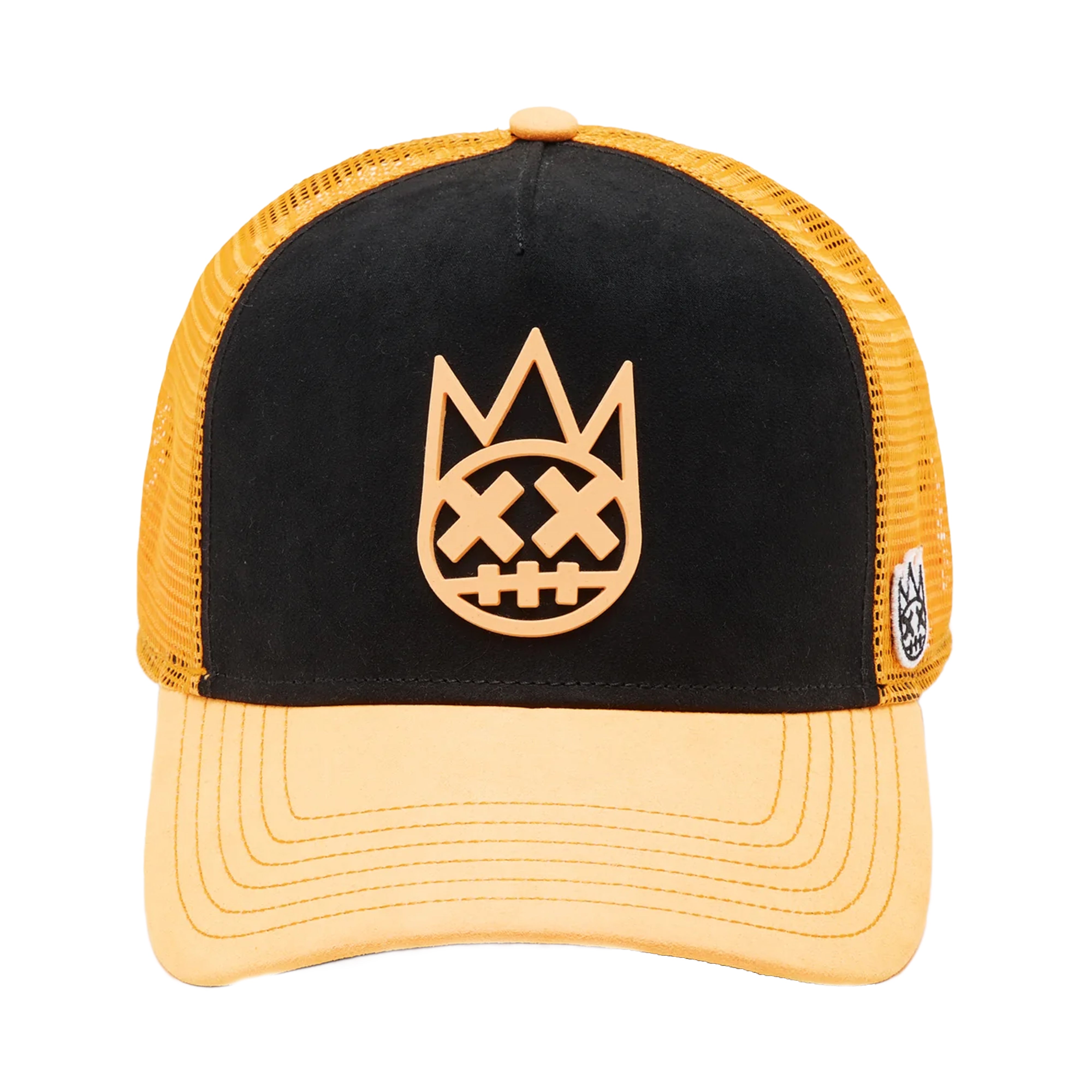 Cult of Individuality | Cult's Logo Mesh Back Trucker Hat "Shimuchan" in Black