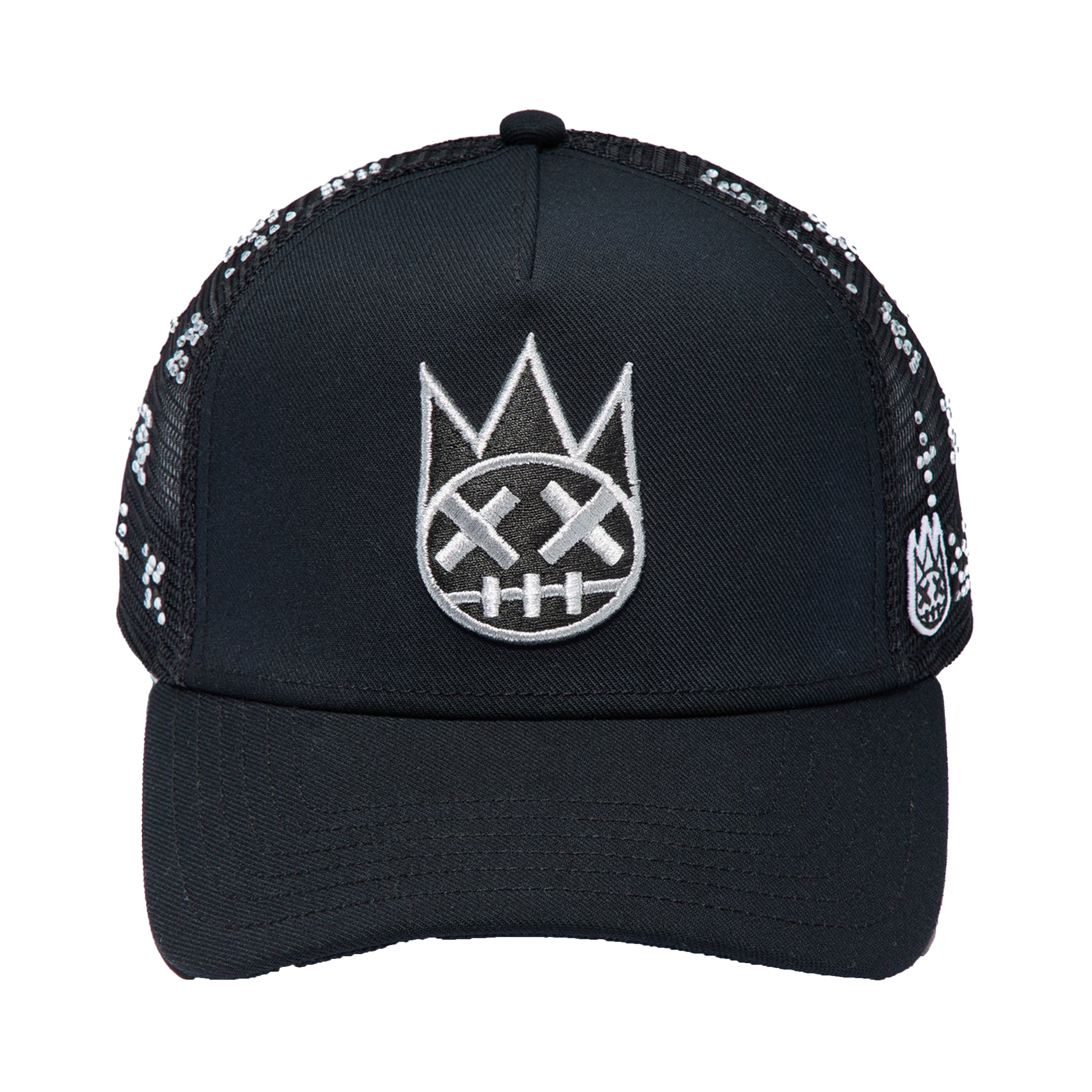 Cult of Individuality | Cult's Repeat Pattern with Crystals Hat in Black