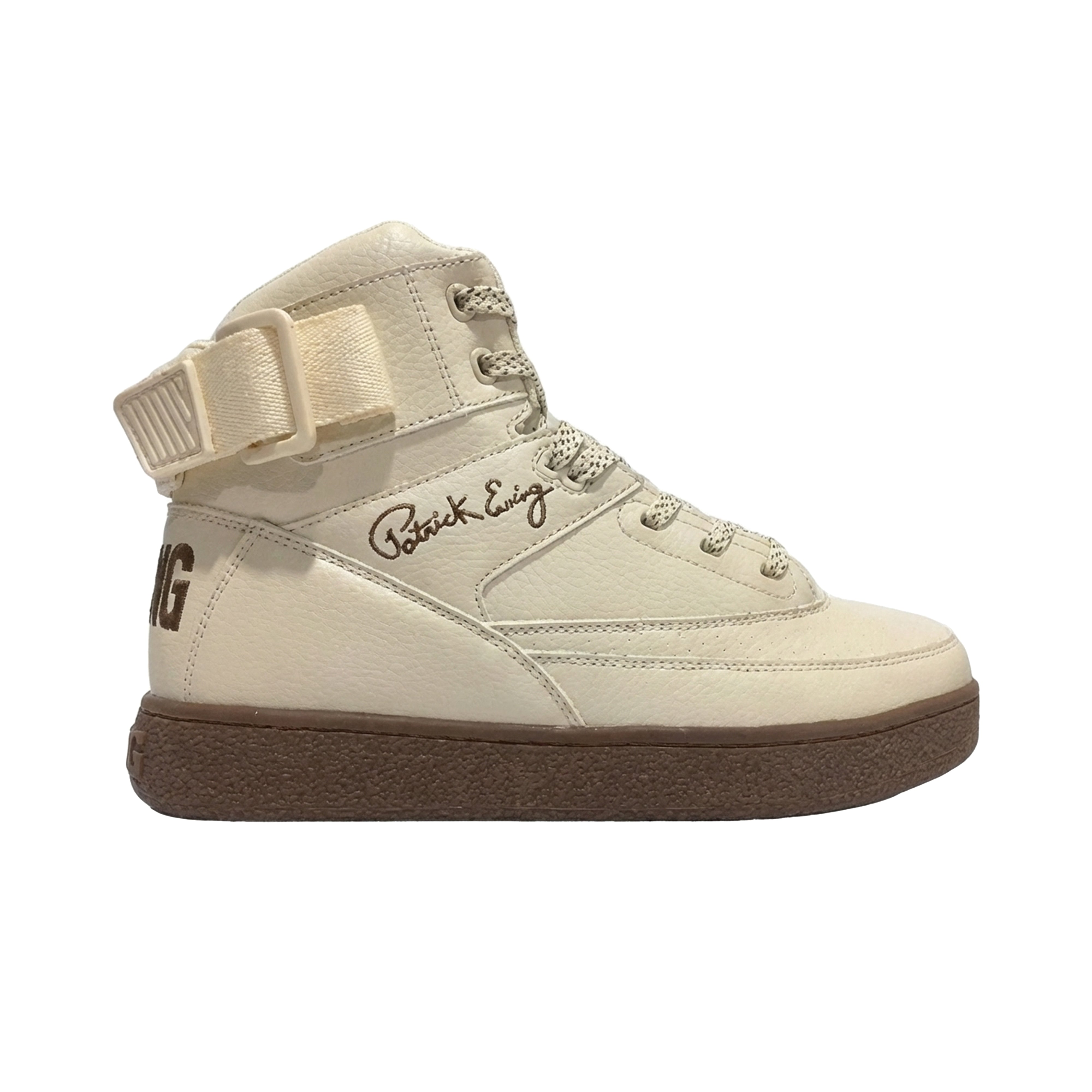 Ewing Athletics - 33 ORION REBOUND Cream / Brown HIGH TOP BASKETBALL