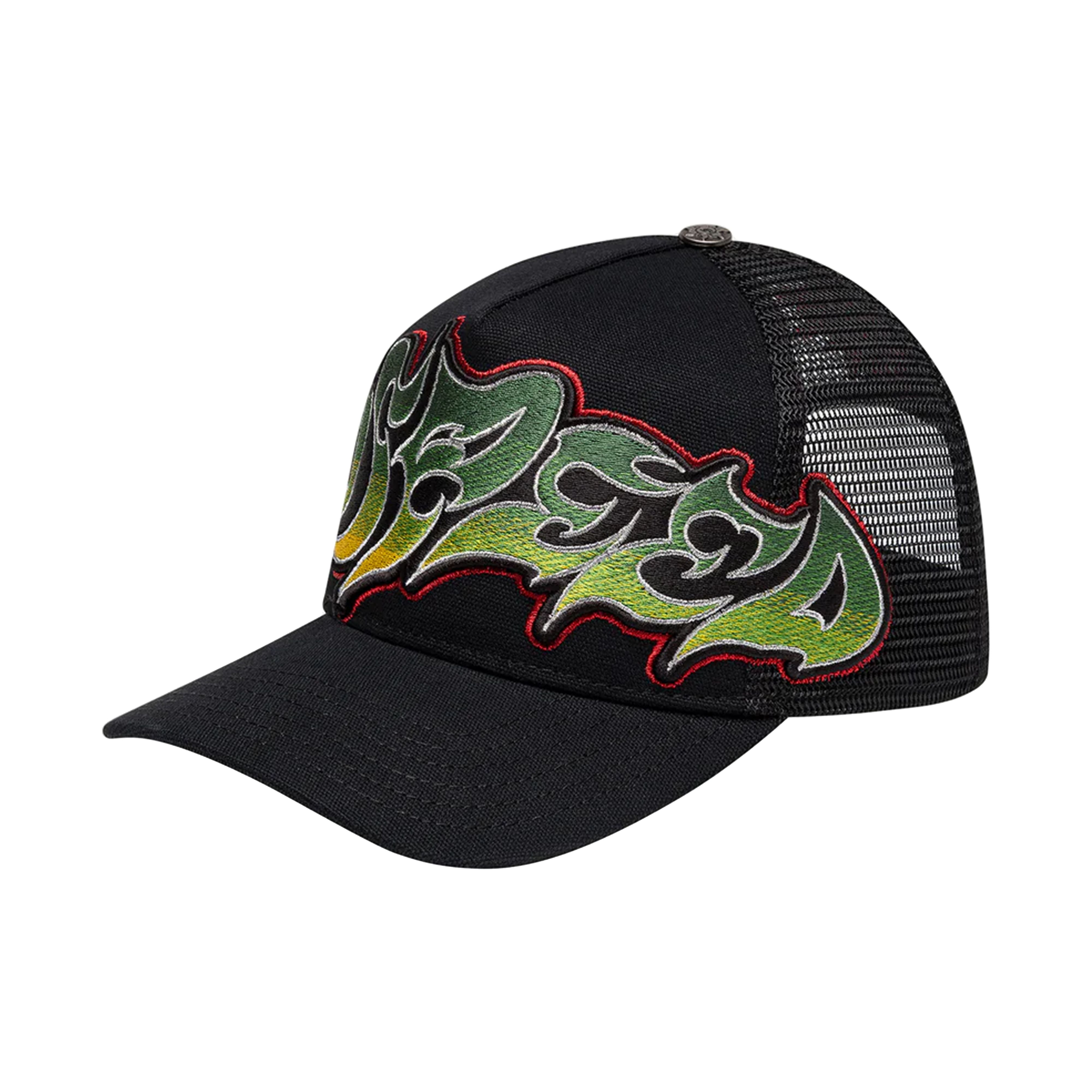 GS Neo Trucker Hat (Black/Yellow/Red)