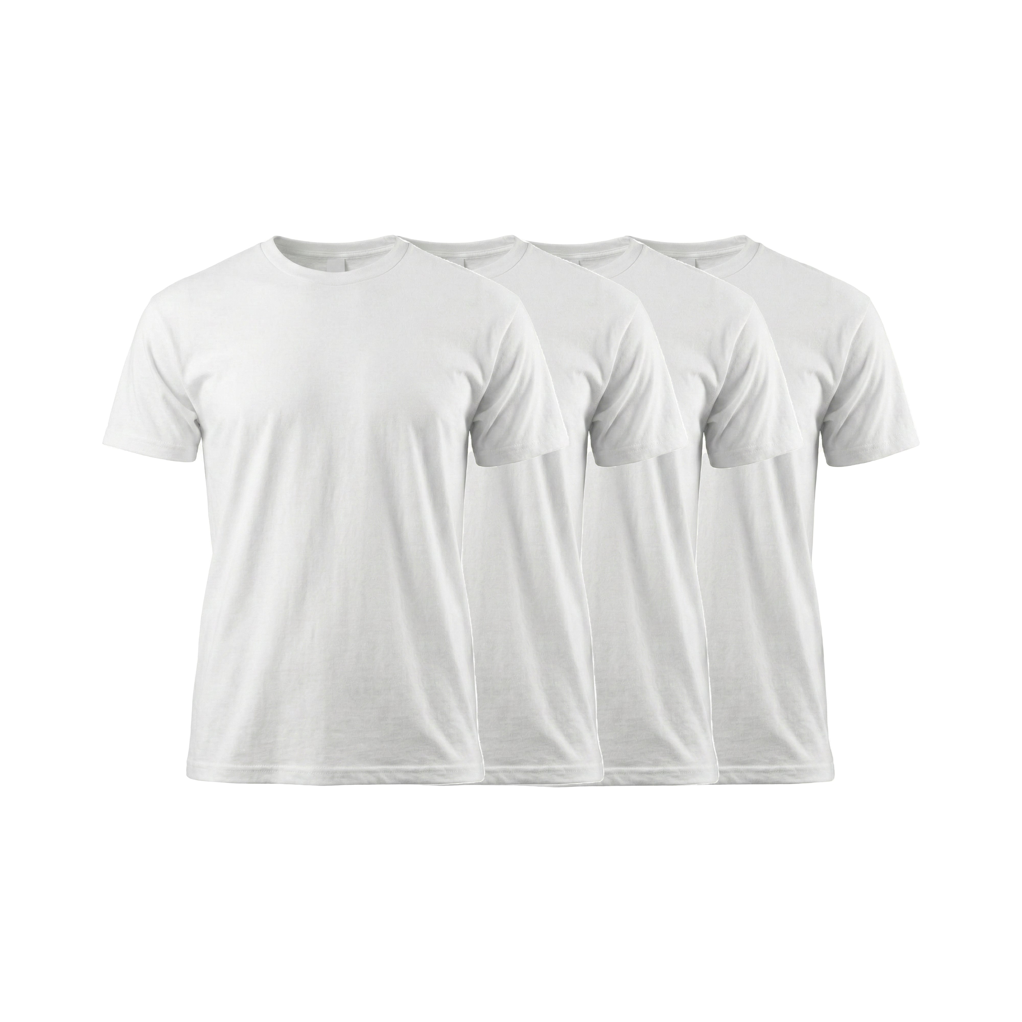 Inmate Package |100% Cotton Short Sleeve T-shirt (Heavywhite) [$20 for4]