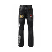 MAX KROME JACKPOT JEANS - BLACK (KR-3042)