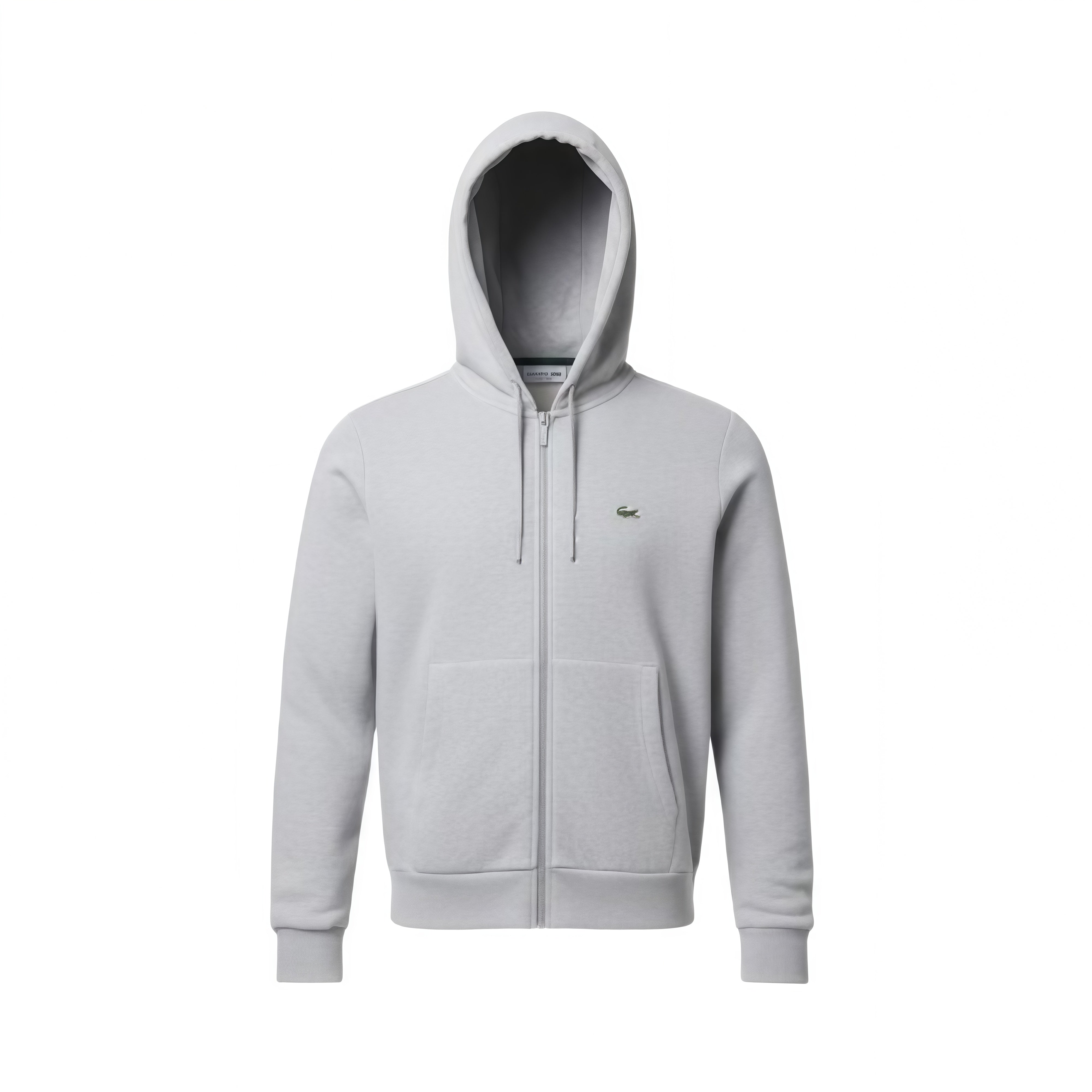Lacoste Mens Ls Solid Full Zip