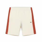 Lacoste Men's Colorblock Short Set – Cream/Brown