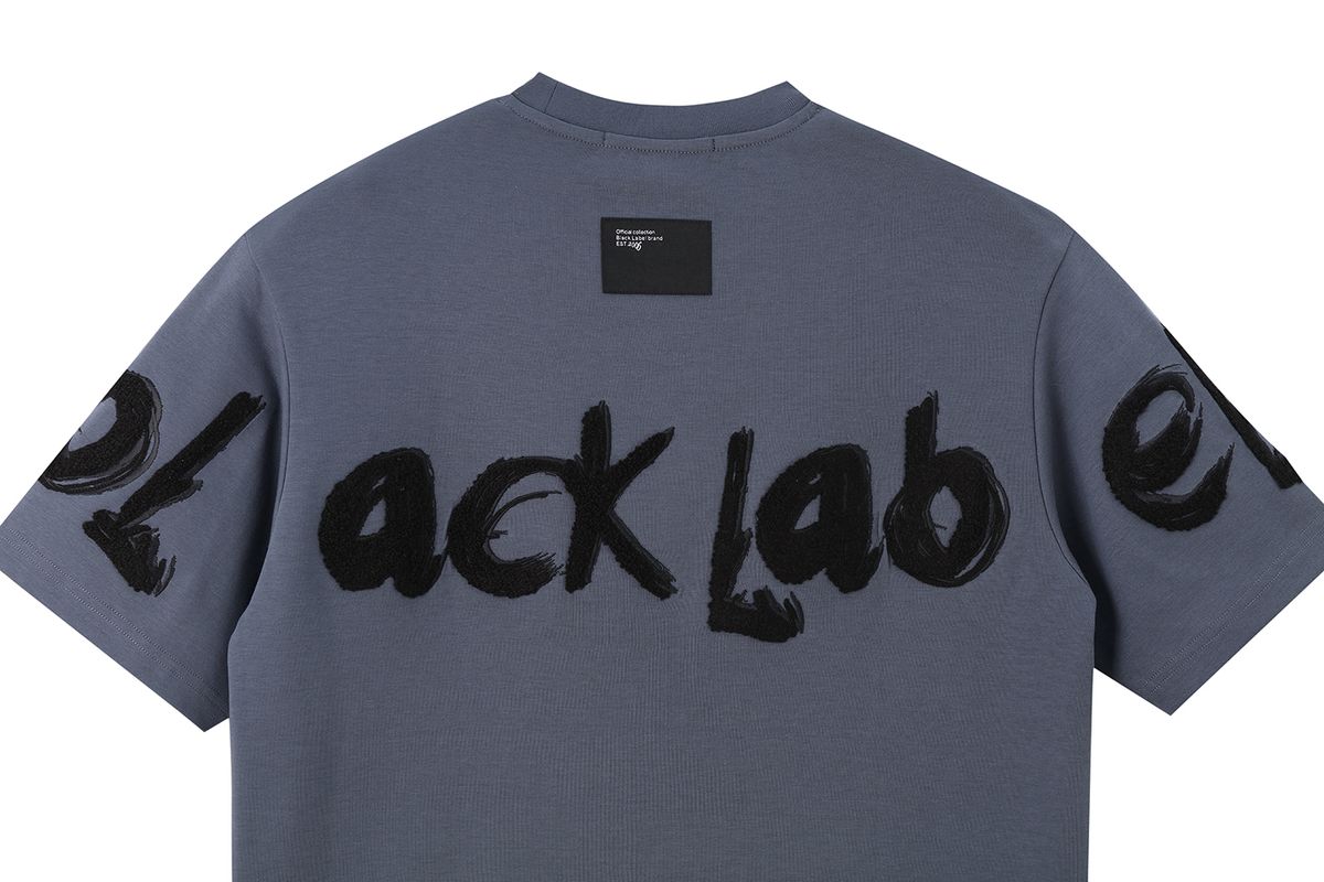 Black Label (Denim Blue Tee)