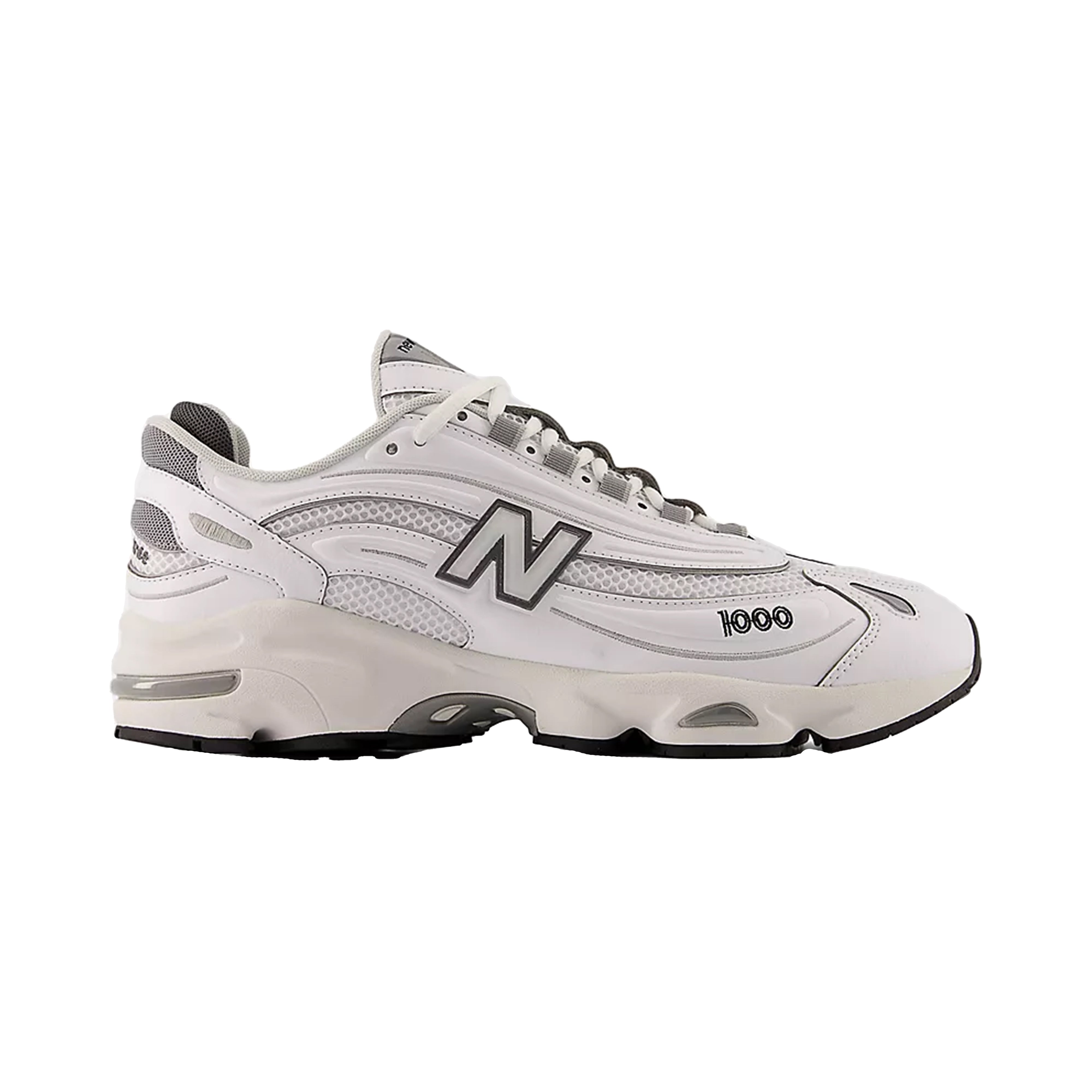 New Balance 1000 Shoes (WHITE with GREY MATTER and Slate Grey)
