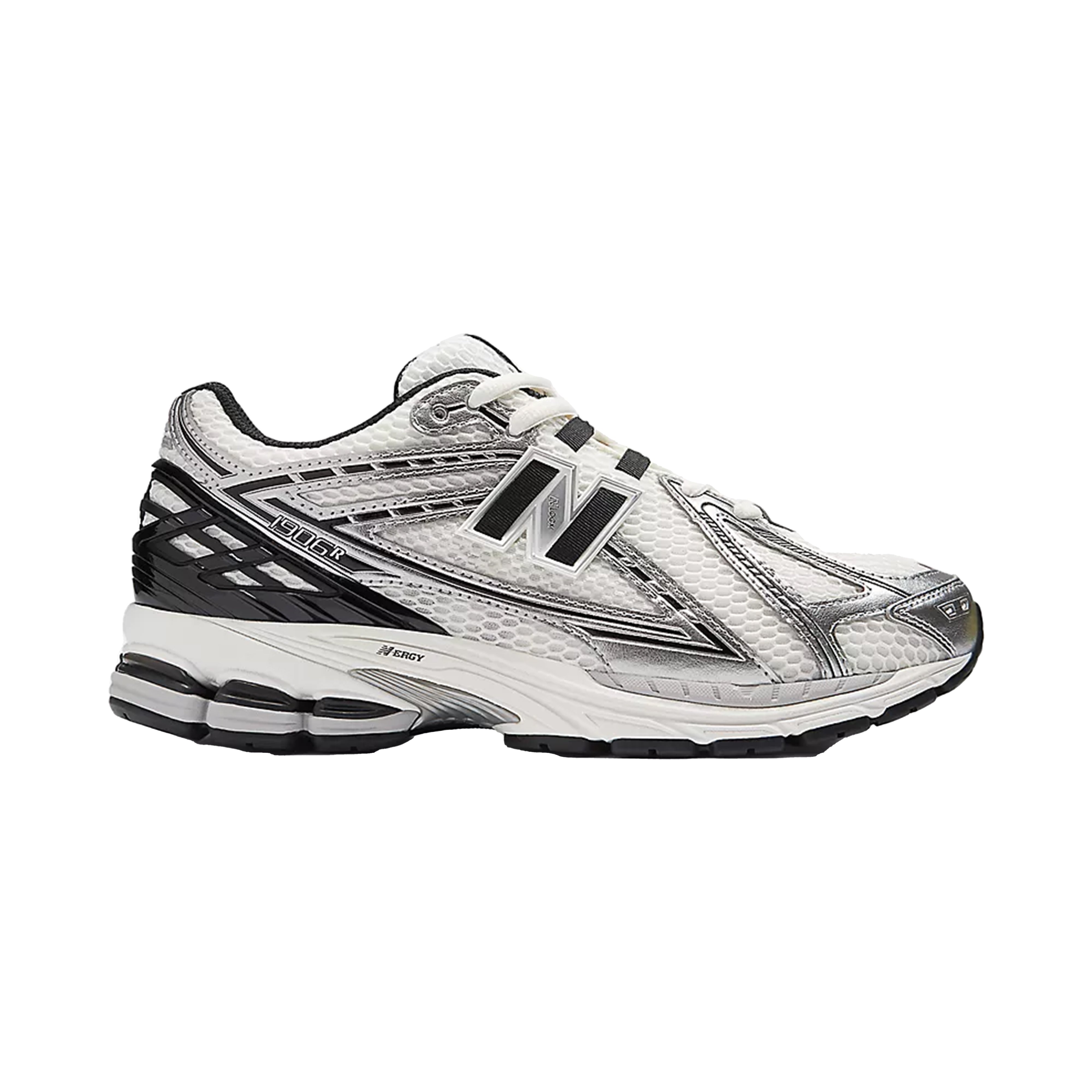 New Balance 1906R M1906RER Silver Metallic with white and sea Salt