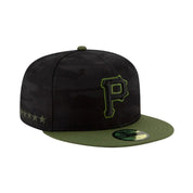 New Era 59Fifty Men's Cap Hat Pittsburgh Pirates Alternate Black Camo 8 NEW