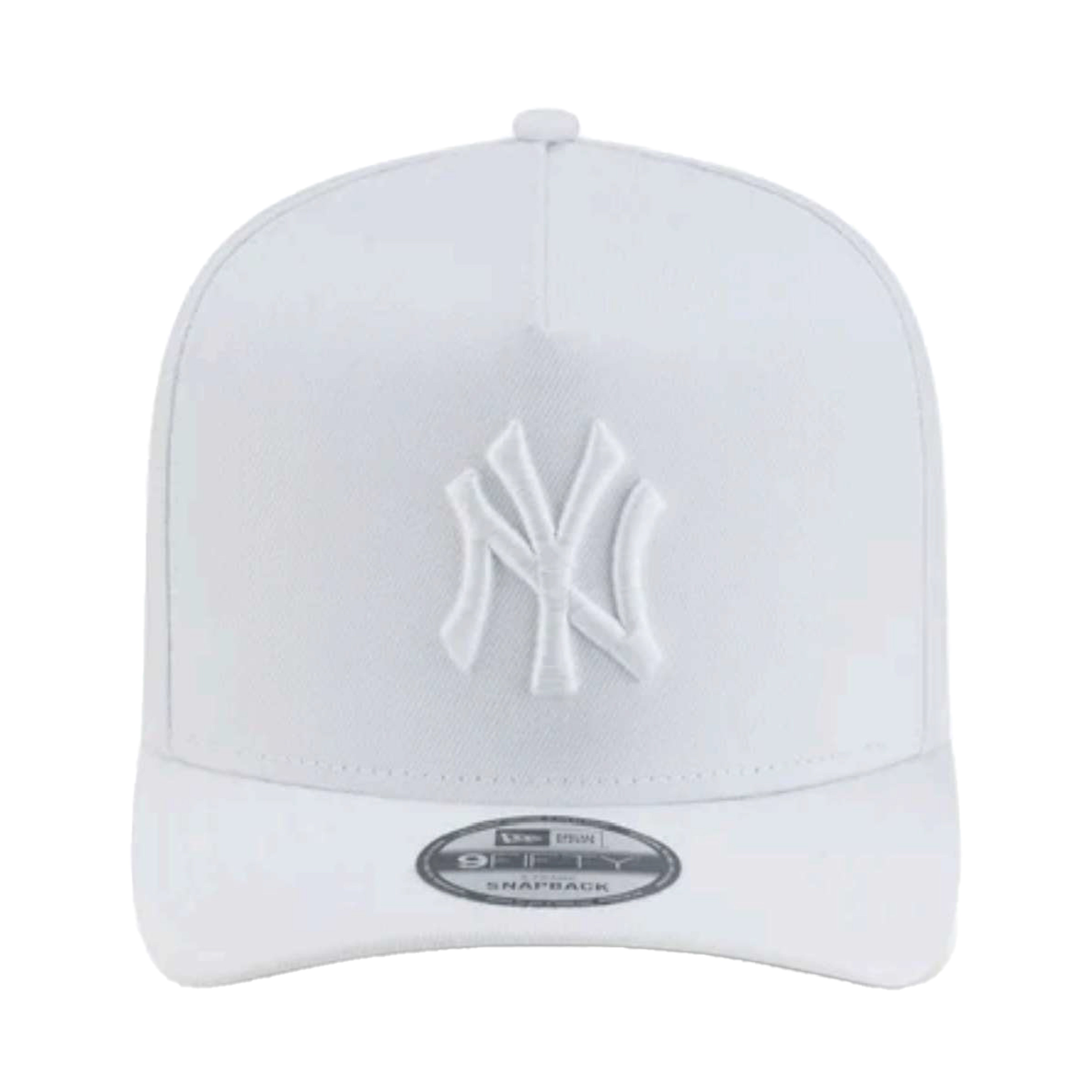 New Era A-Frame NY Yankees 9Fifty Men's Snapback Hat White (60873564)