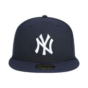 New Era Cap 59Fifty MLB Wool Navy Blue Fitted Hat