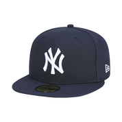 New Era Cap 59Fifty MLB Wool Navy Blue Fitted Hat