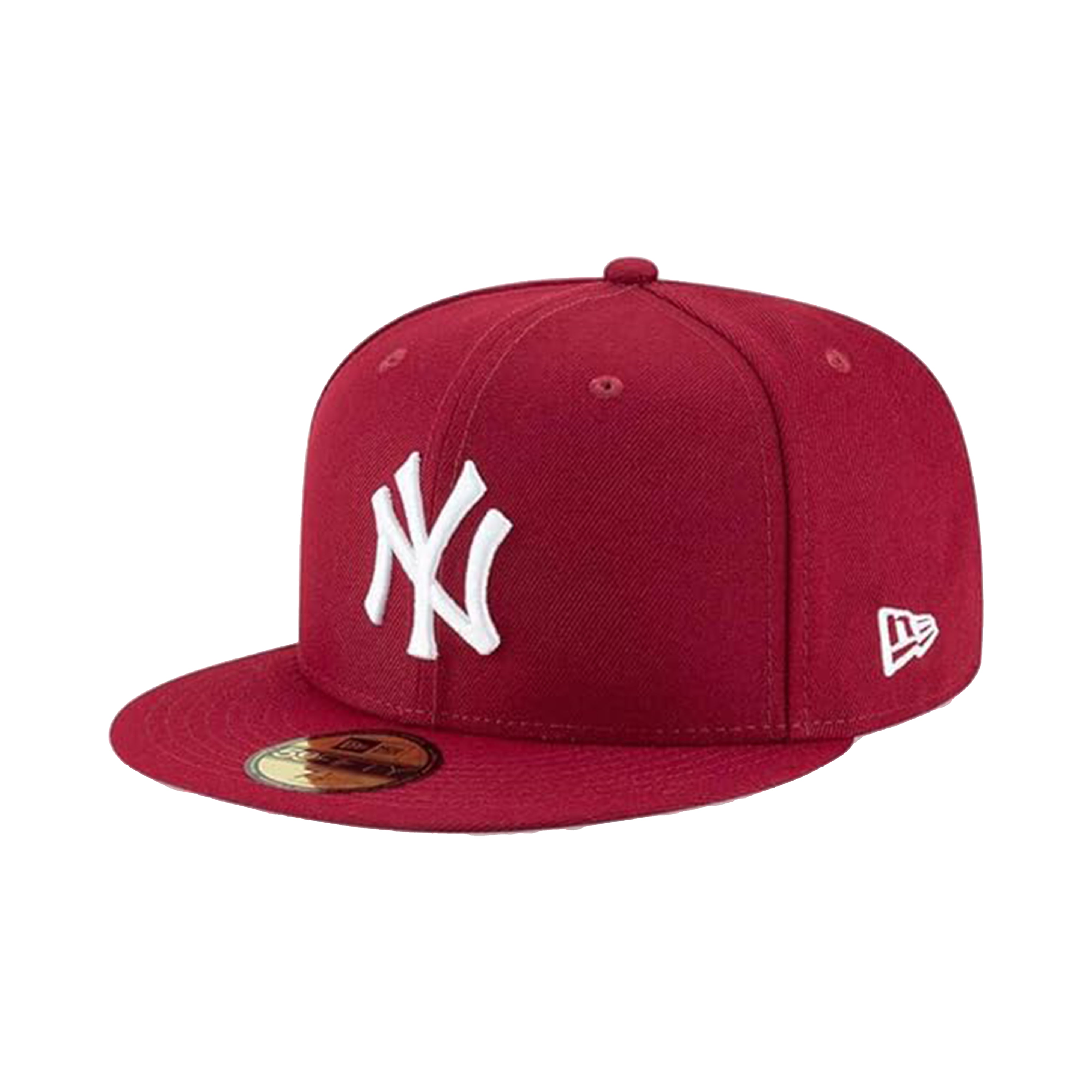 New Era Cardinal Red/White New York Yankees Basic 59Fifty Fitted hat Cap (11591126)