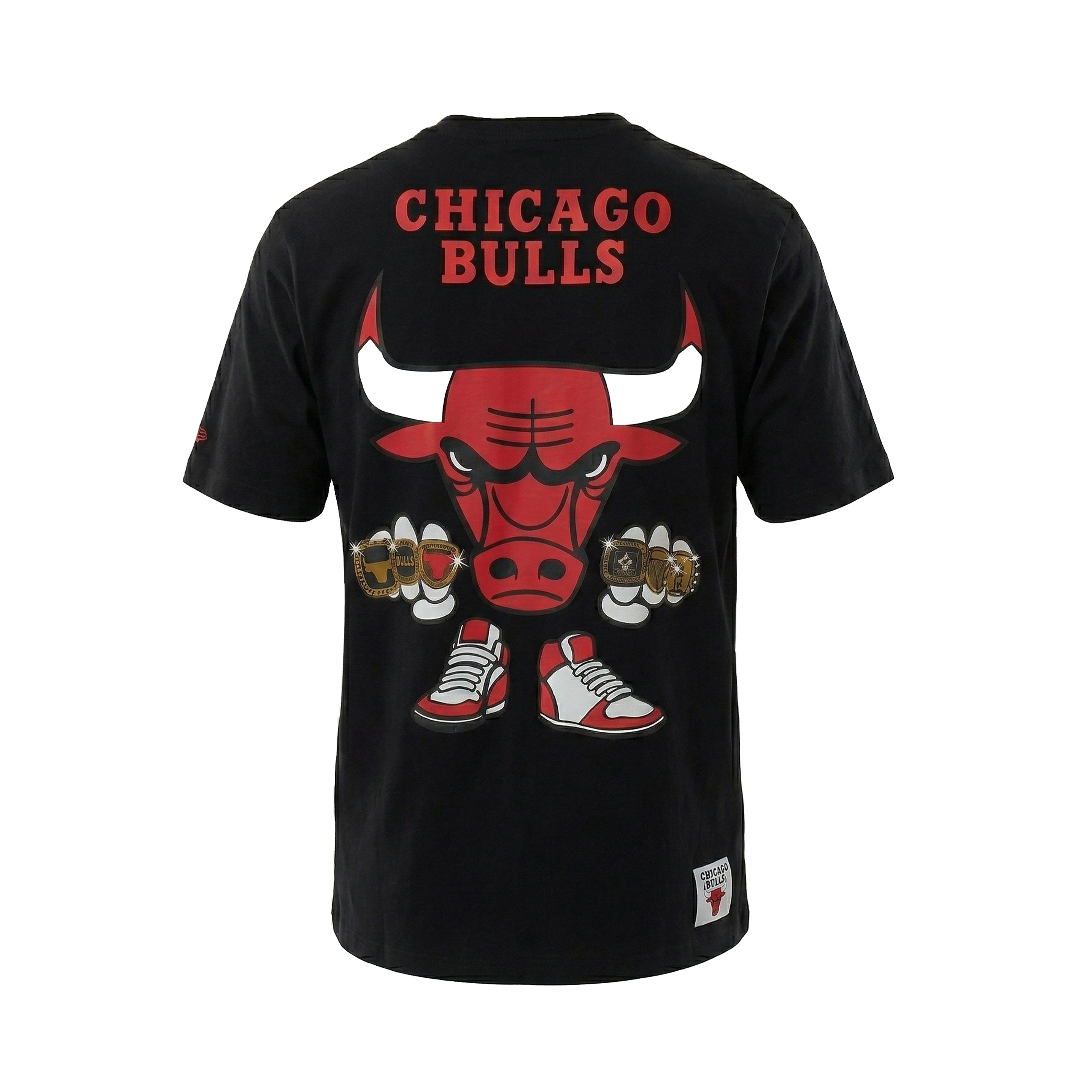 New Era Chicago Bulls NBA Graphic Black T-Shirt – CityLineUSA
