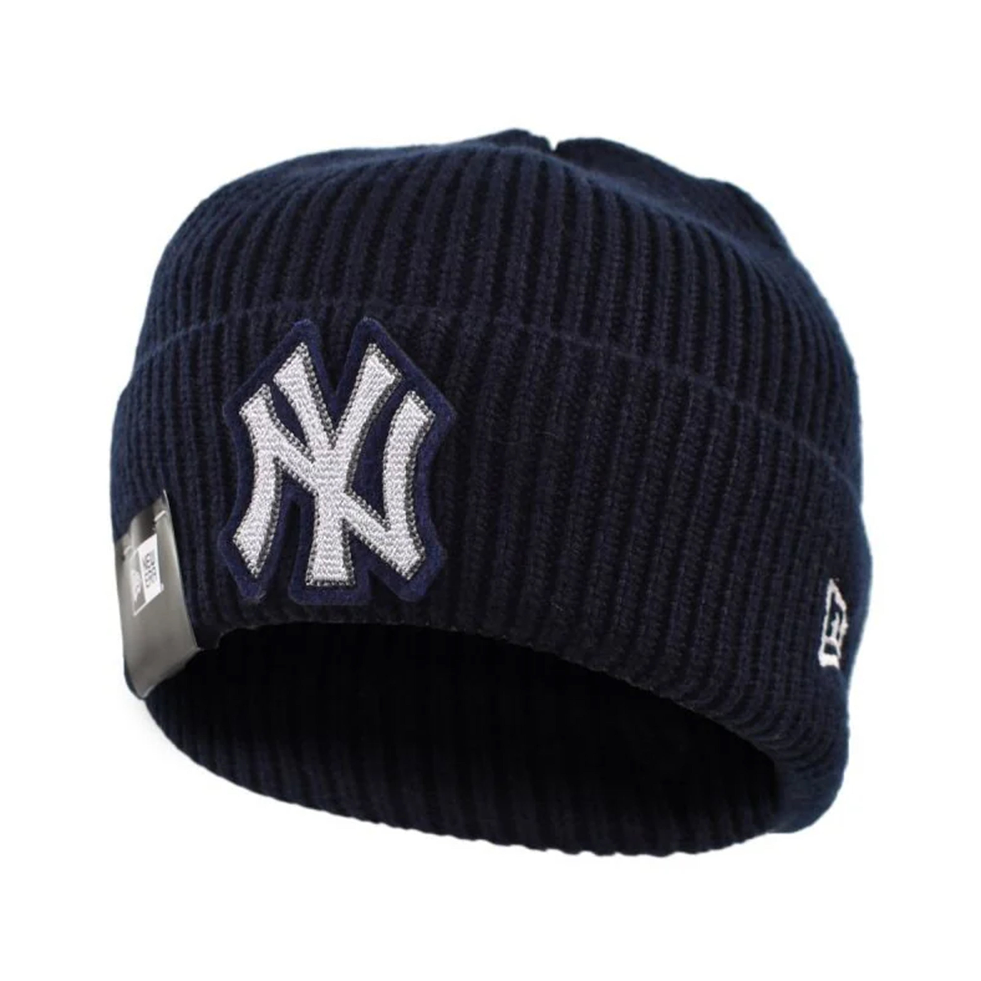 New Era Skull Knit New York Yankees Men's Beanie Navy