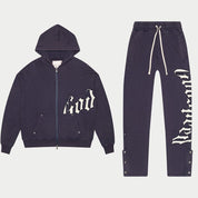 God Speed OG Logo Sweatsuit V2 (Navy)