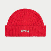 God Speed OG Logo Emblem Beanie (Red Speckle)
