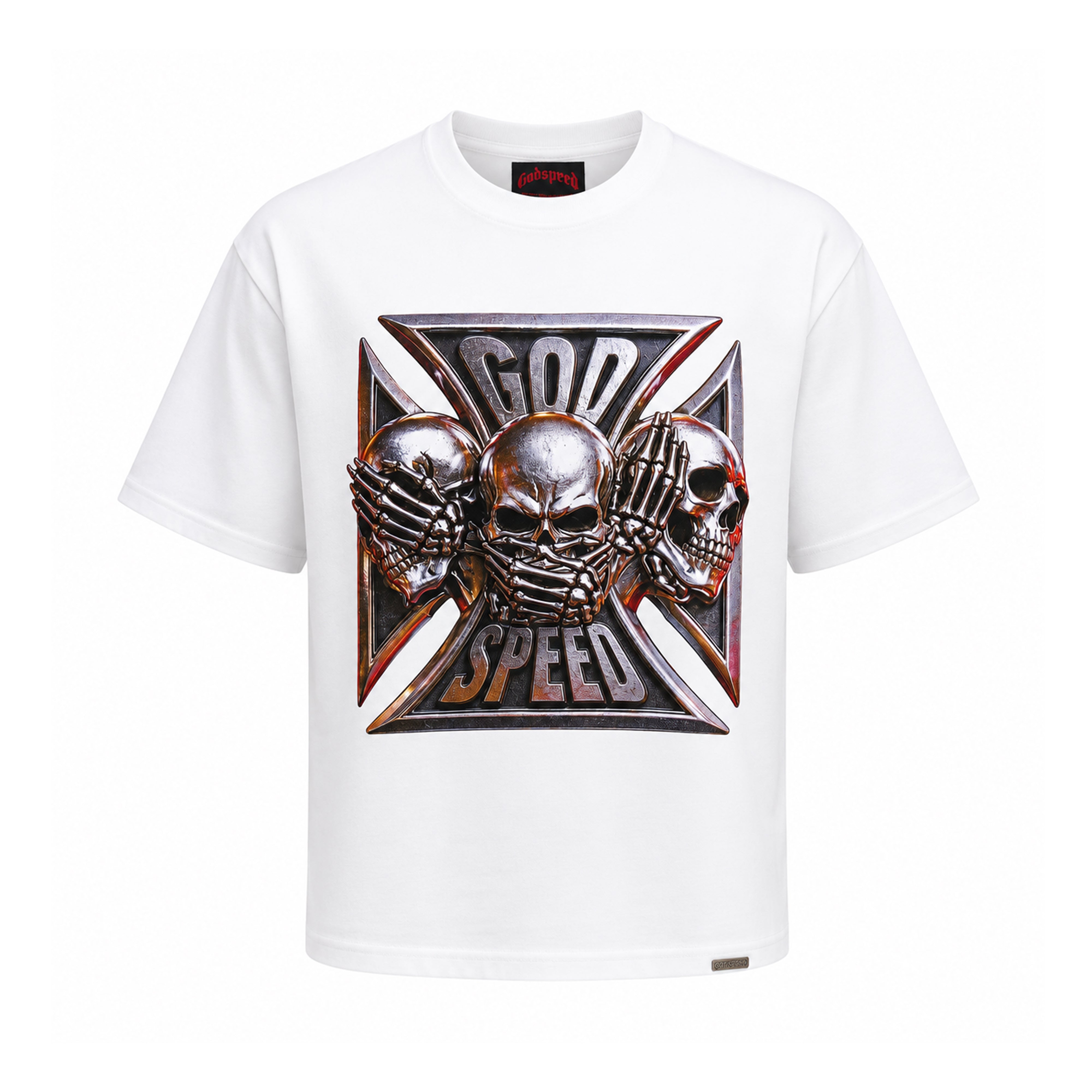 God Speed Omerta T-Shirt (White)
