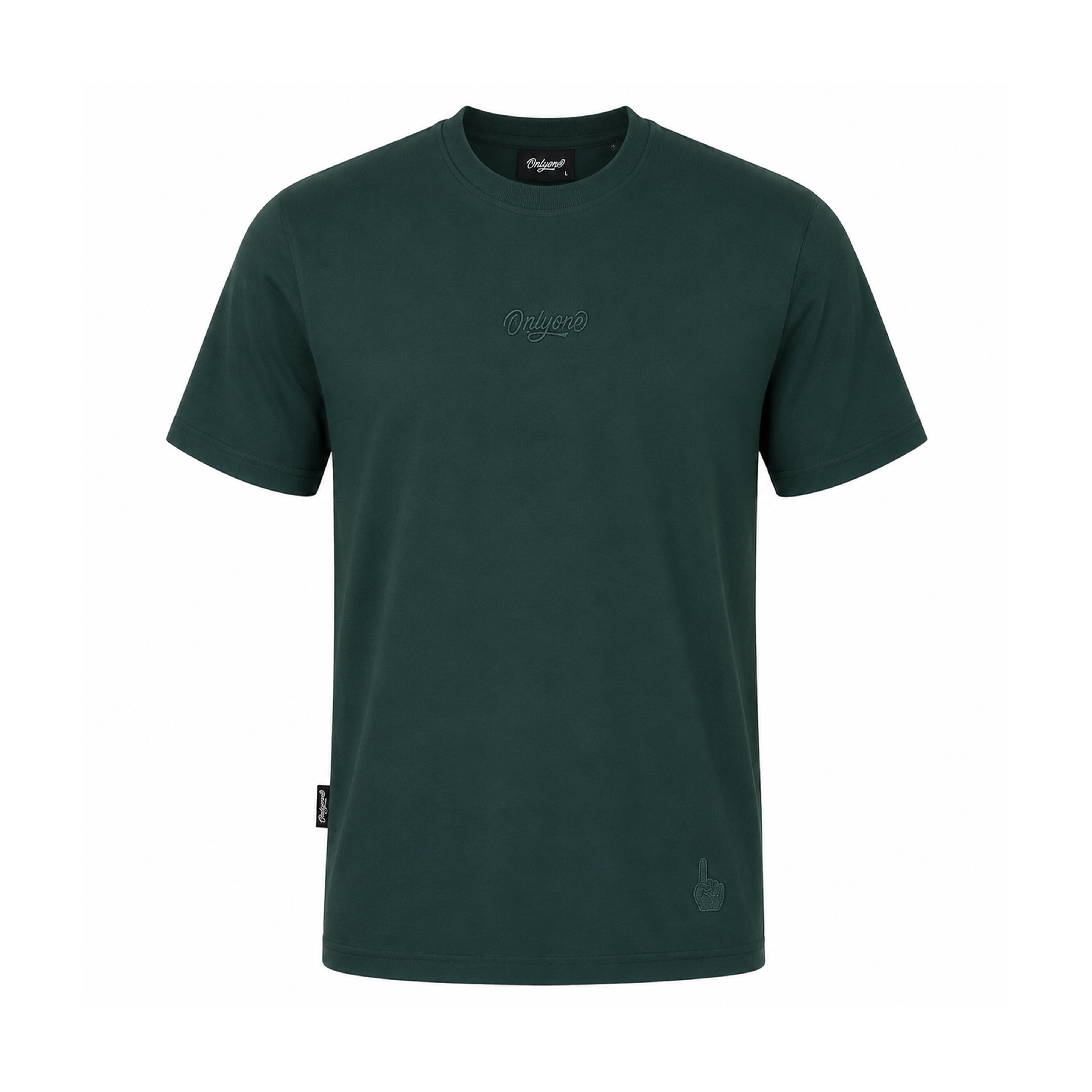Only One-Everyday Basic Hunter Green T-Shirt