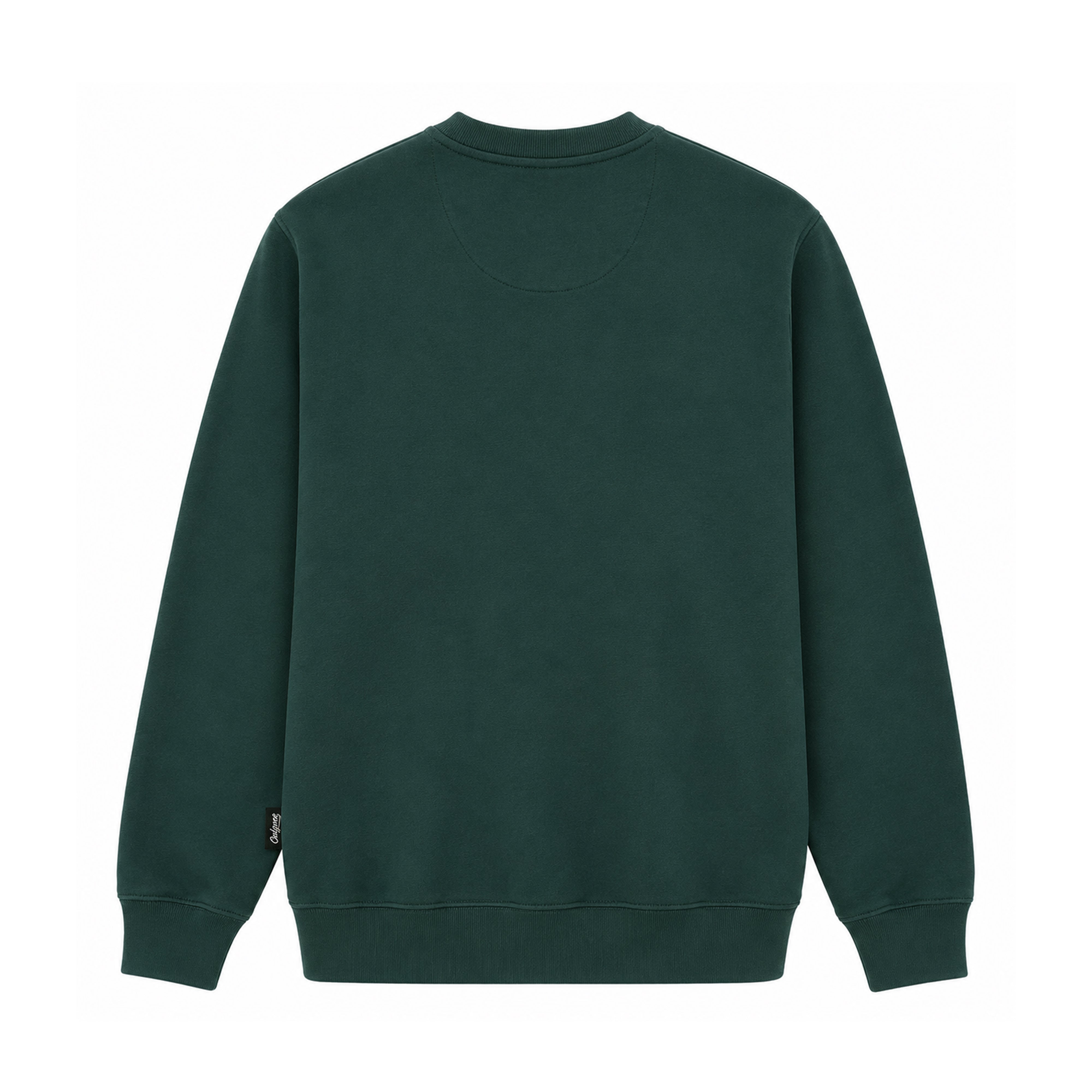 Only One-Everyday Crew Neck Sweatshirt (Green)