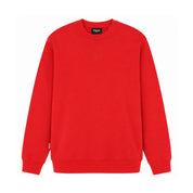 Only One-Everyday Crew Neck Sweatshirt (Red)