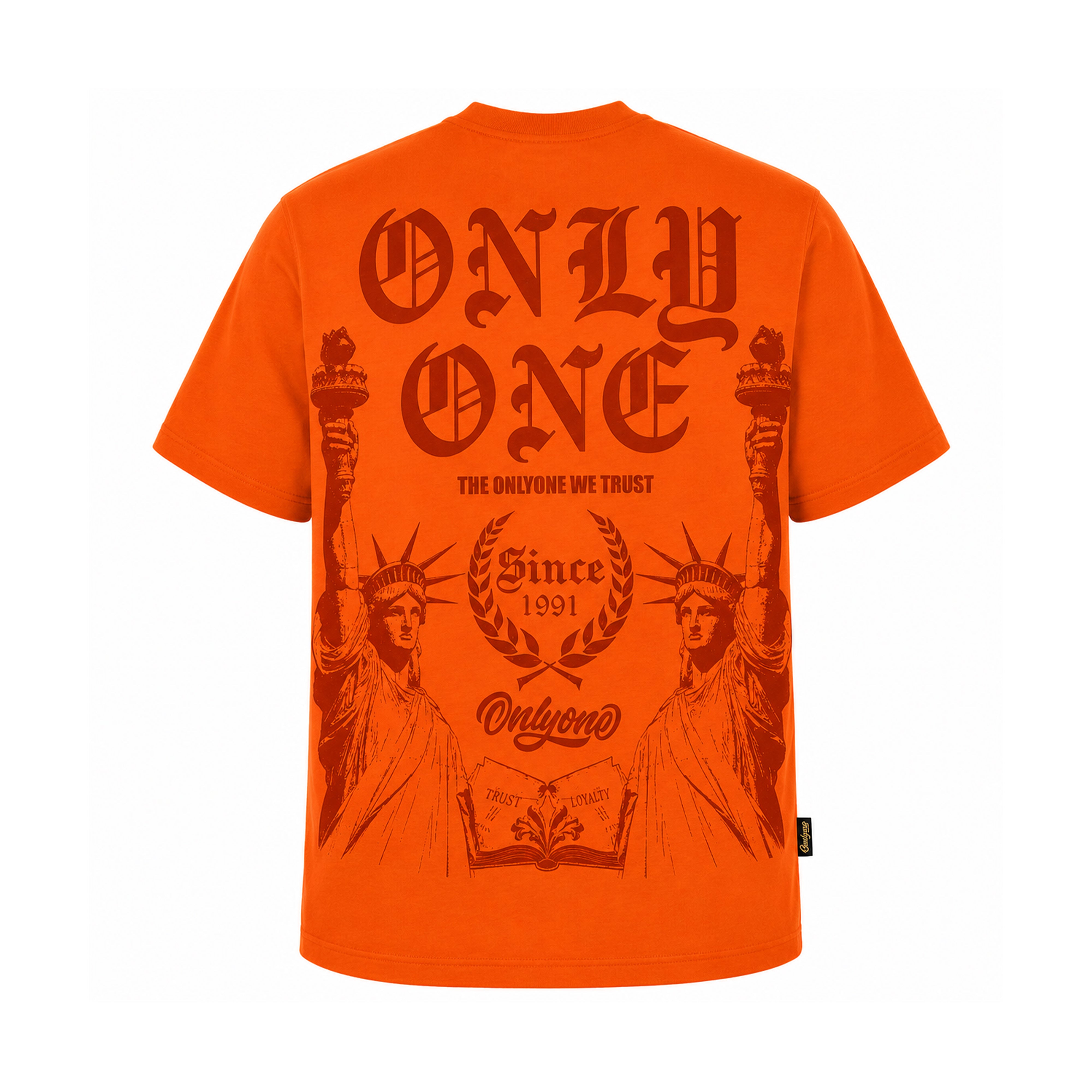 Only One-Liberty Freedom T-shirt (Orange)
