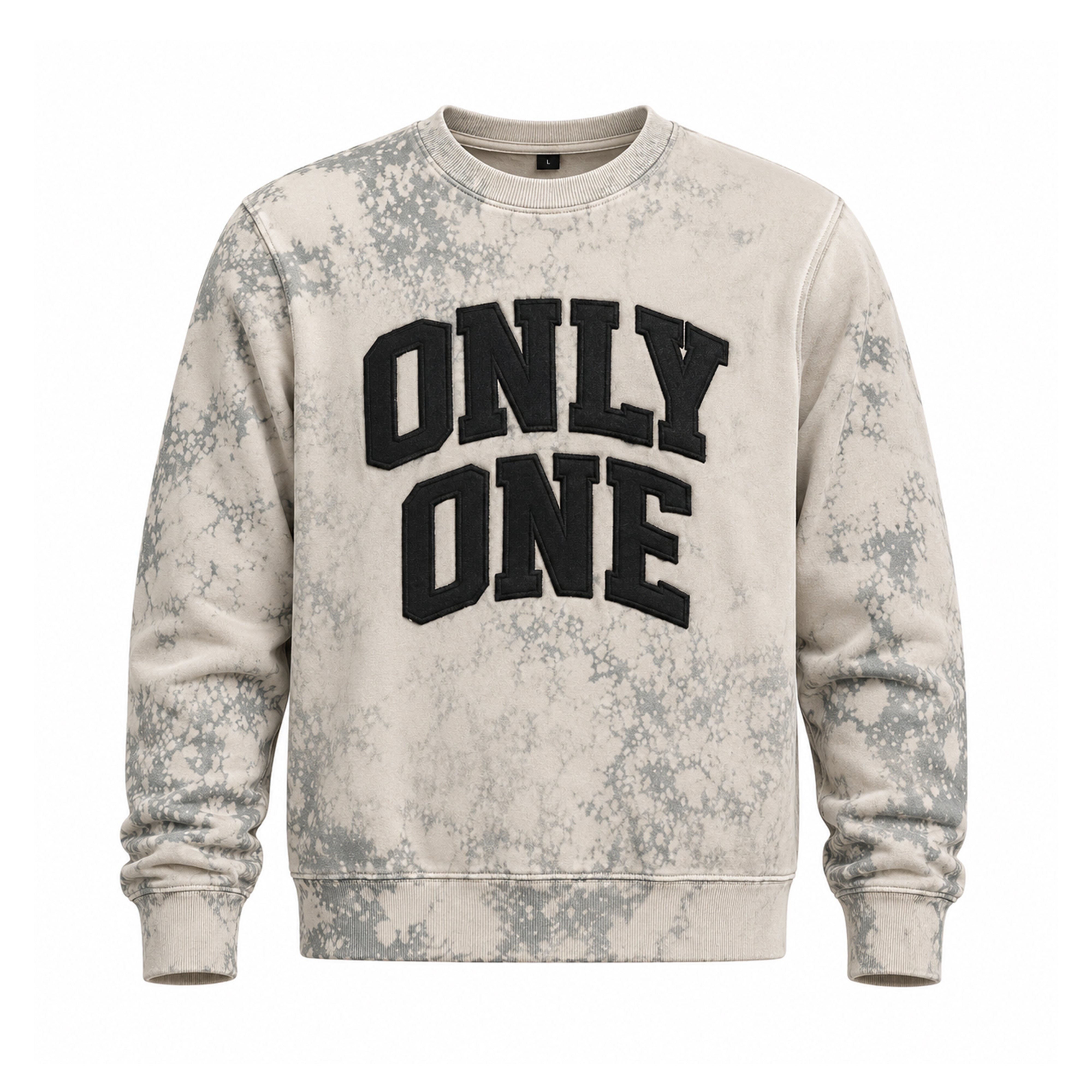 Only One-MEN-Frey Vintage Distressed Crw (Gray)