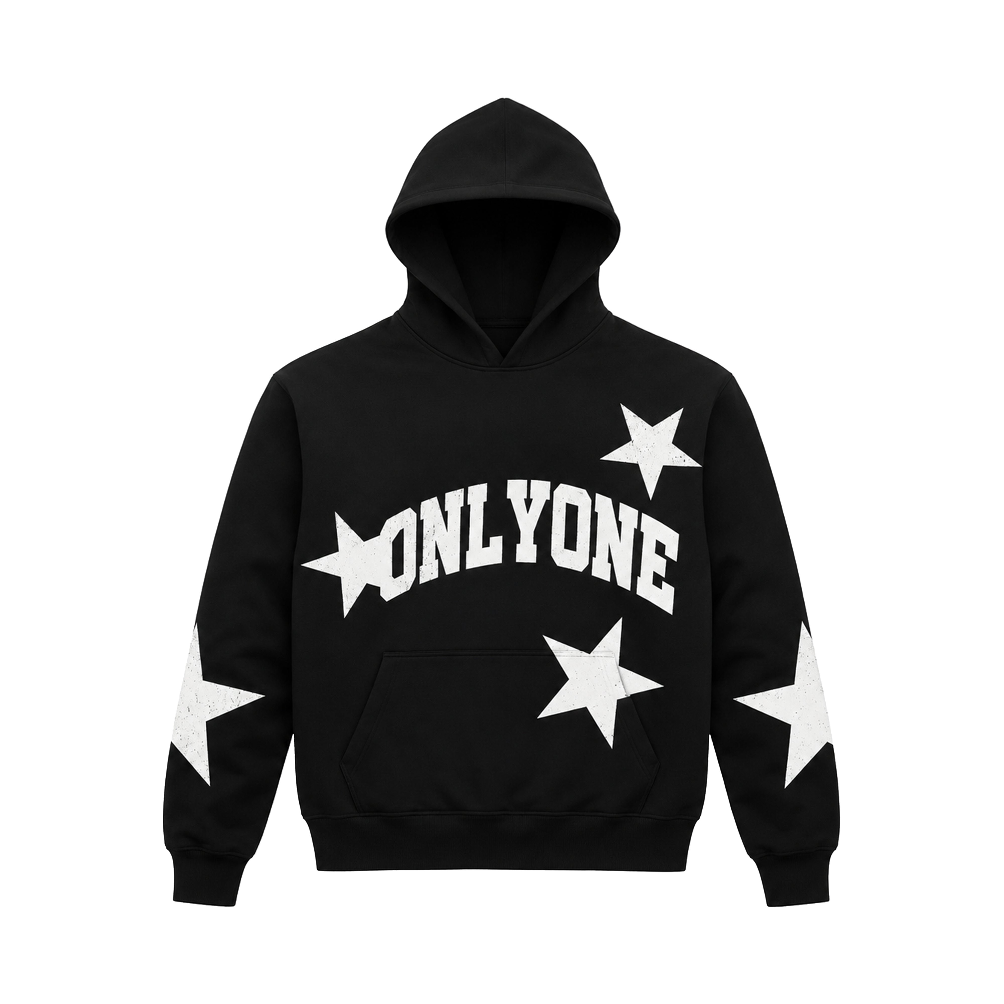 Only One-Star Sport Hoodie (Black)